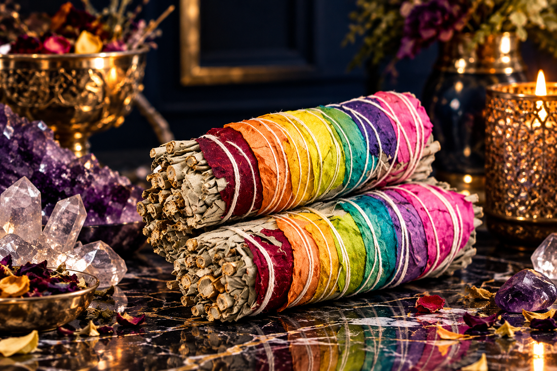 7 Chakra Sage Stick - Haus Of Alchemy