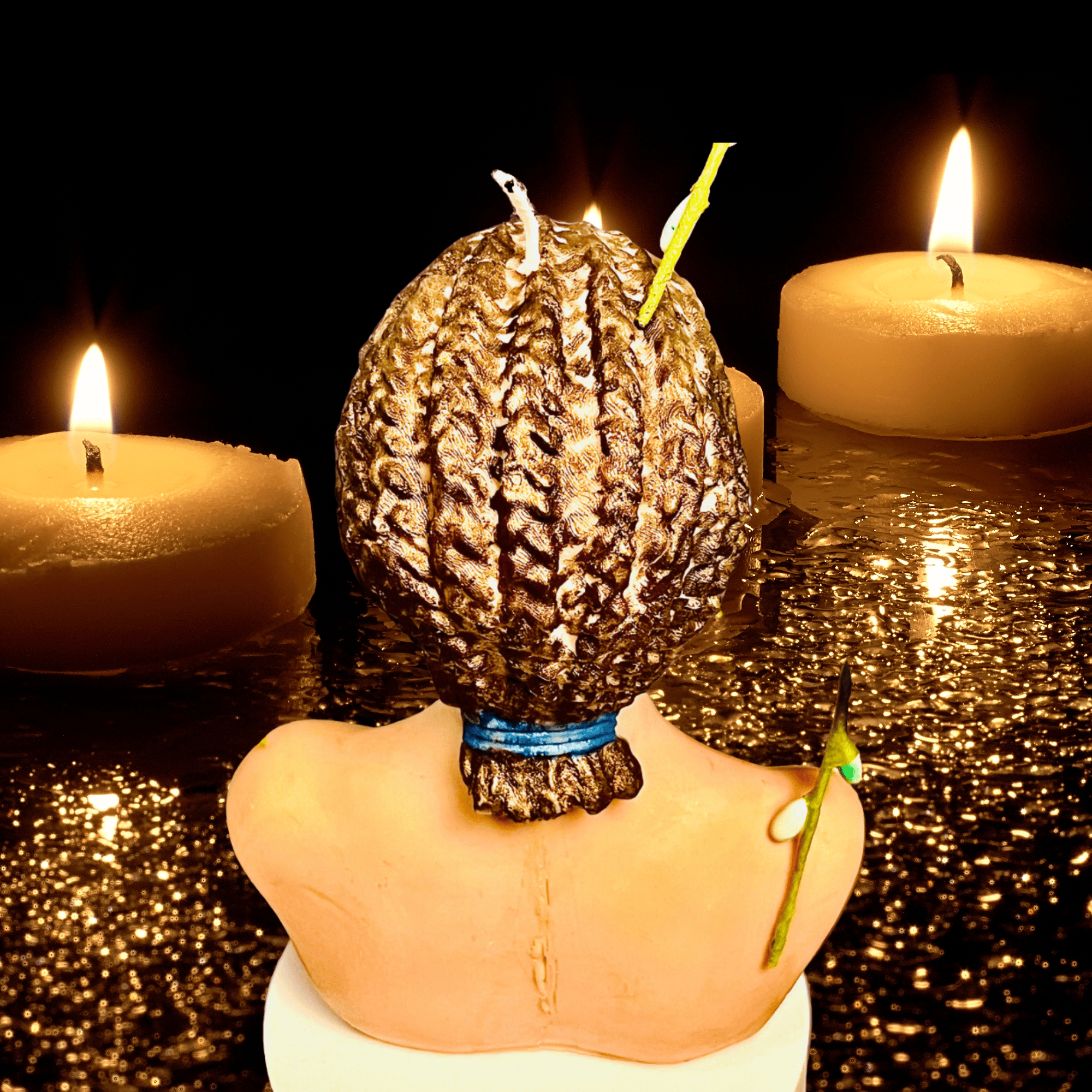 Imani | Custom Figural Candle - The Haus Of Alchemy