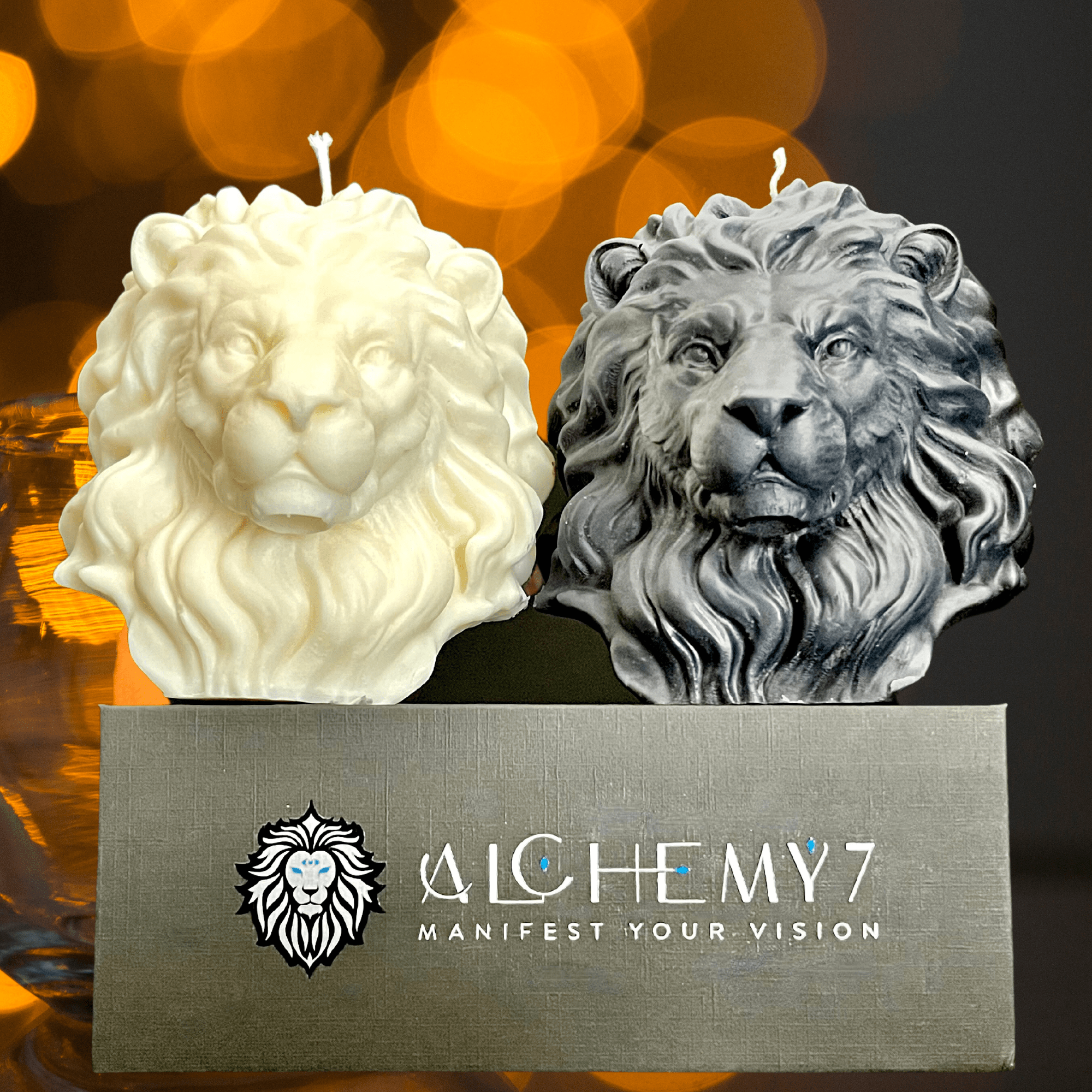 Lion | Custom Figural Candle - The Haus Of Alchemy