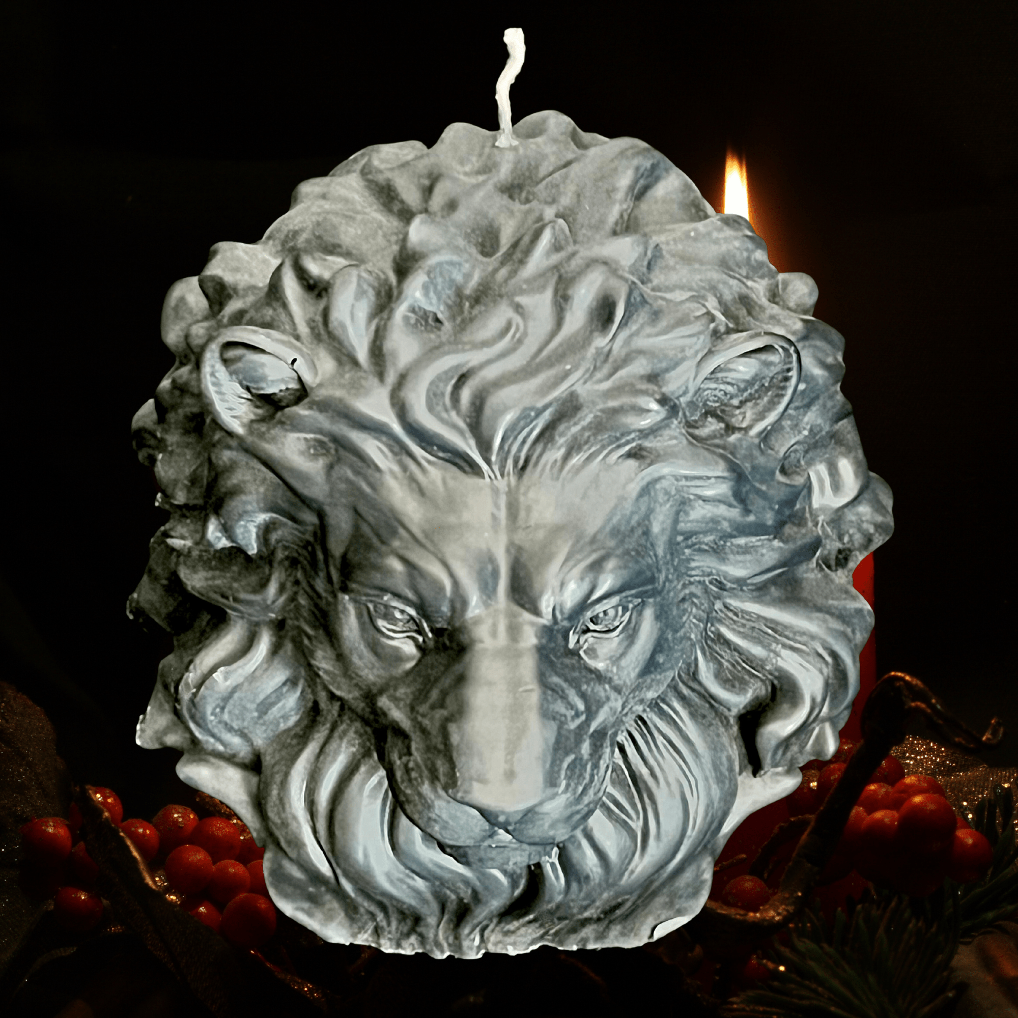 Lion | Custom Figural Candle - The Haus Of Alchemy