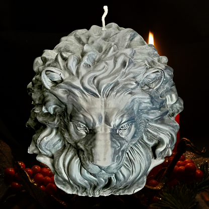 Lion Figural Candle