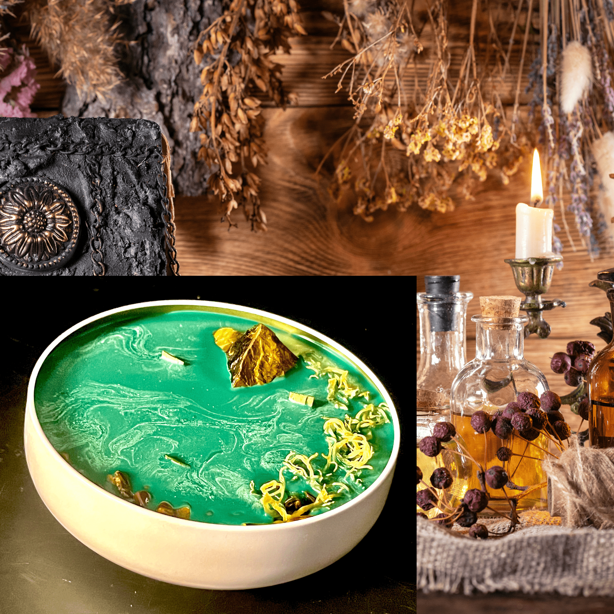 Eminence - 18oz Abundance Candle💰✨ - The Haus Of Alchemy