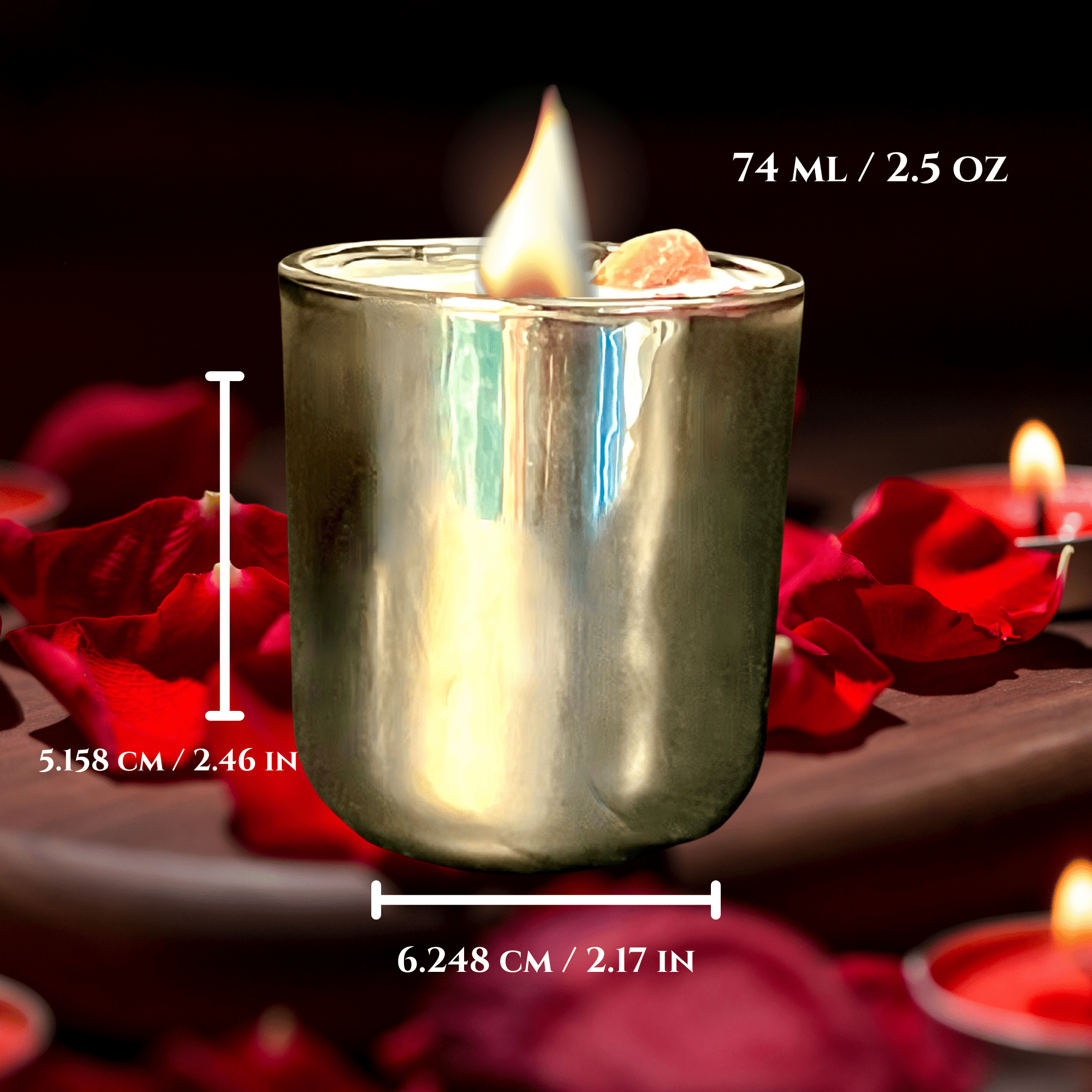 Femme Fatale Mini Intention Candle - The Haus Of Alchemy