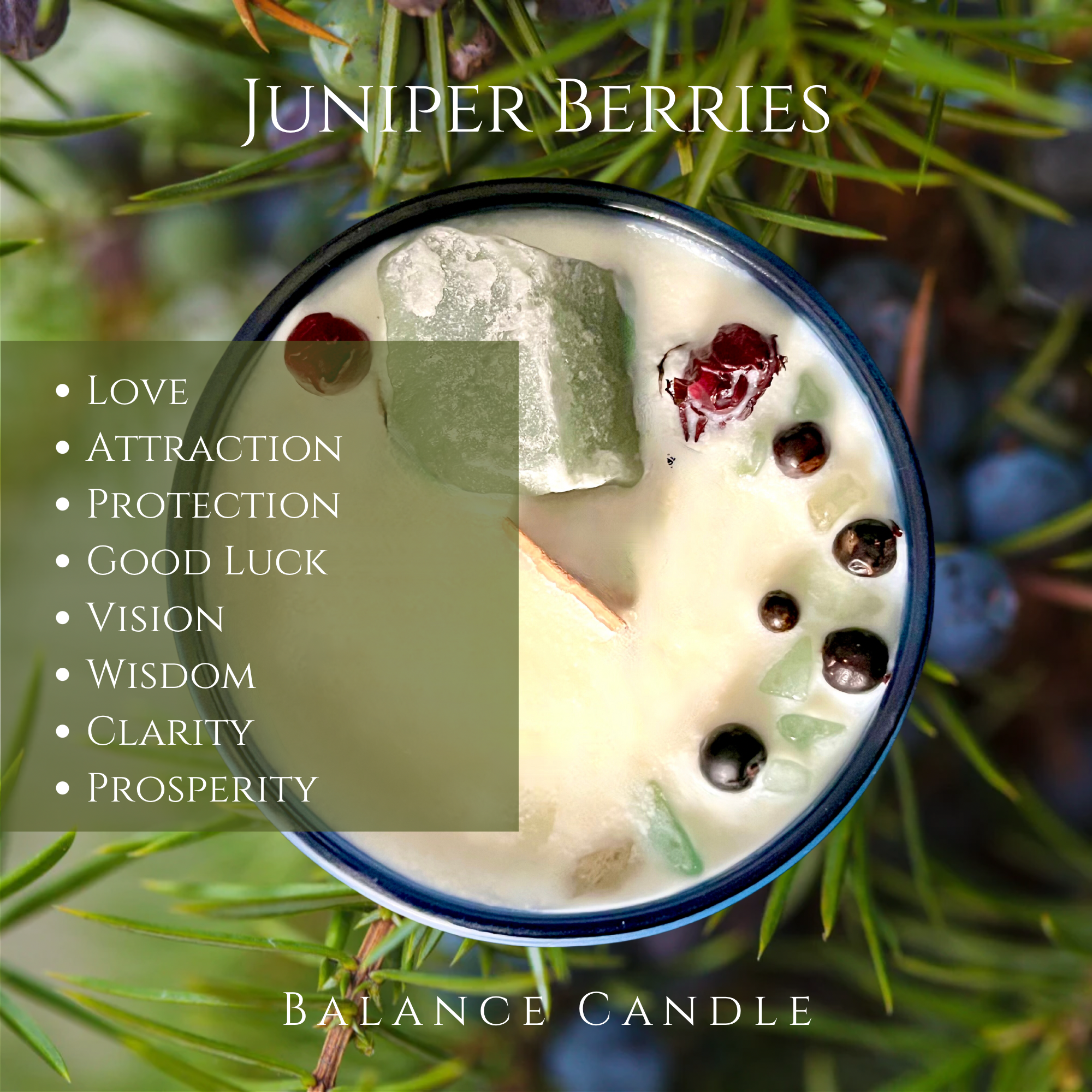 Yin Yang Intention Candle