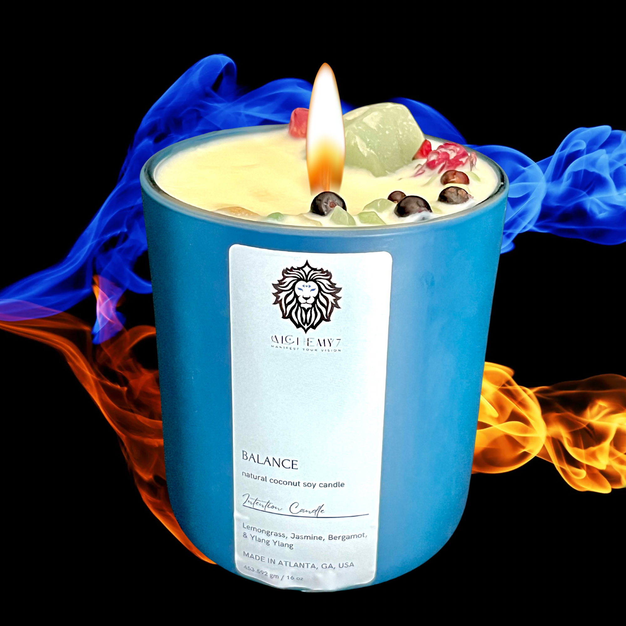 Yin Yang Intention Candle