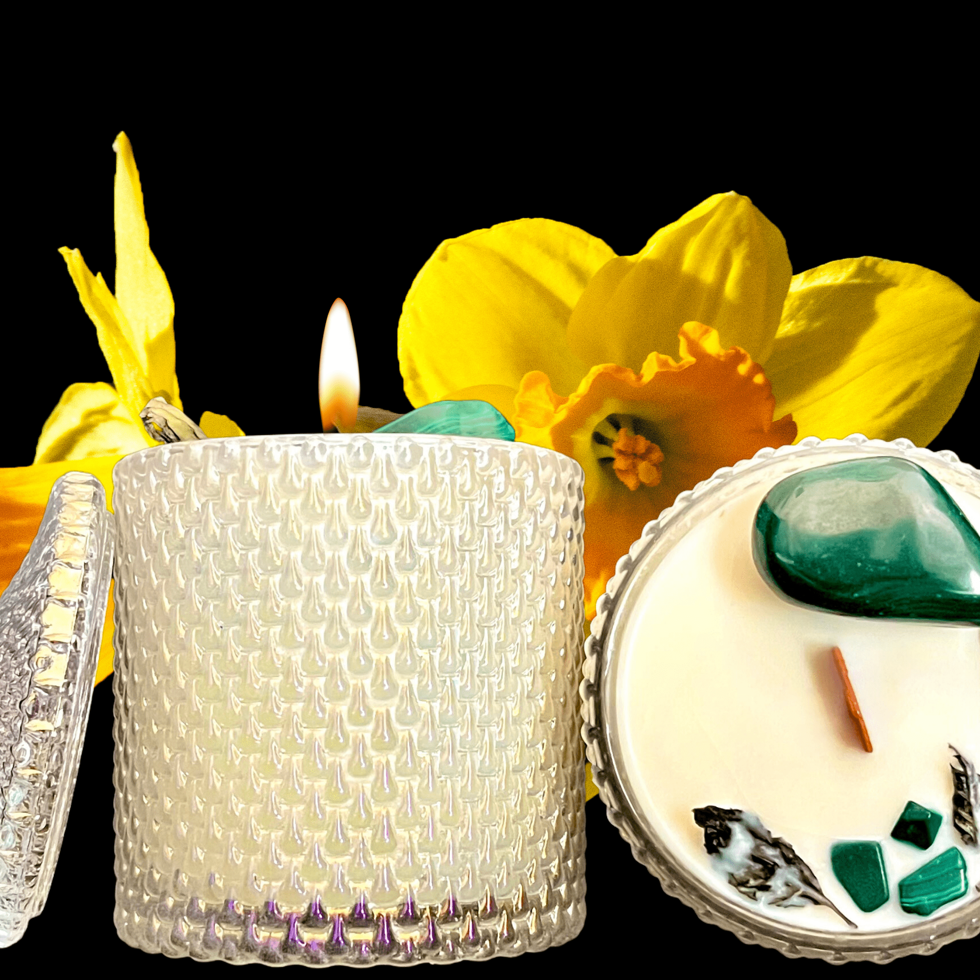 Breathe Intention Candle | Sinus Relief, Emotional Healing, and Spiritual Alignment . - The Haus Of Alchemy