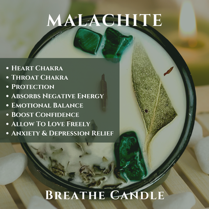 Breathe Intention Mini Candle