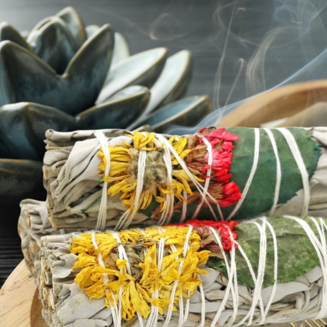 Happy Heart Sage Stick | Emotional Healing, Heart-Centered Energy &amp; Balance
