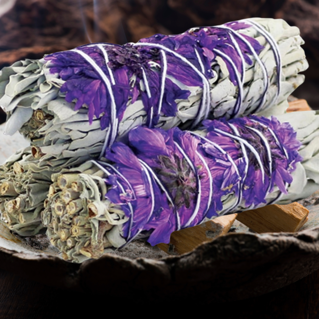 Purple Haze Sage Stick |  Inner Peace, Meditation &amp; Spiritual Calm