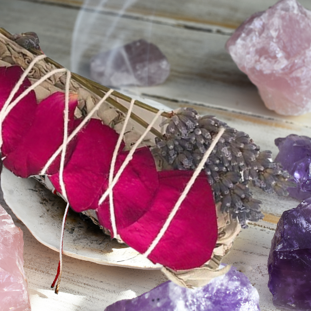 Love and Light Sage Stick | Attract Love, Raise Vibrations &amp; Cleanse