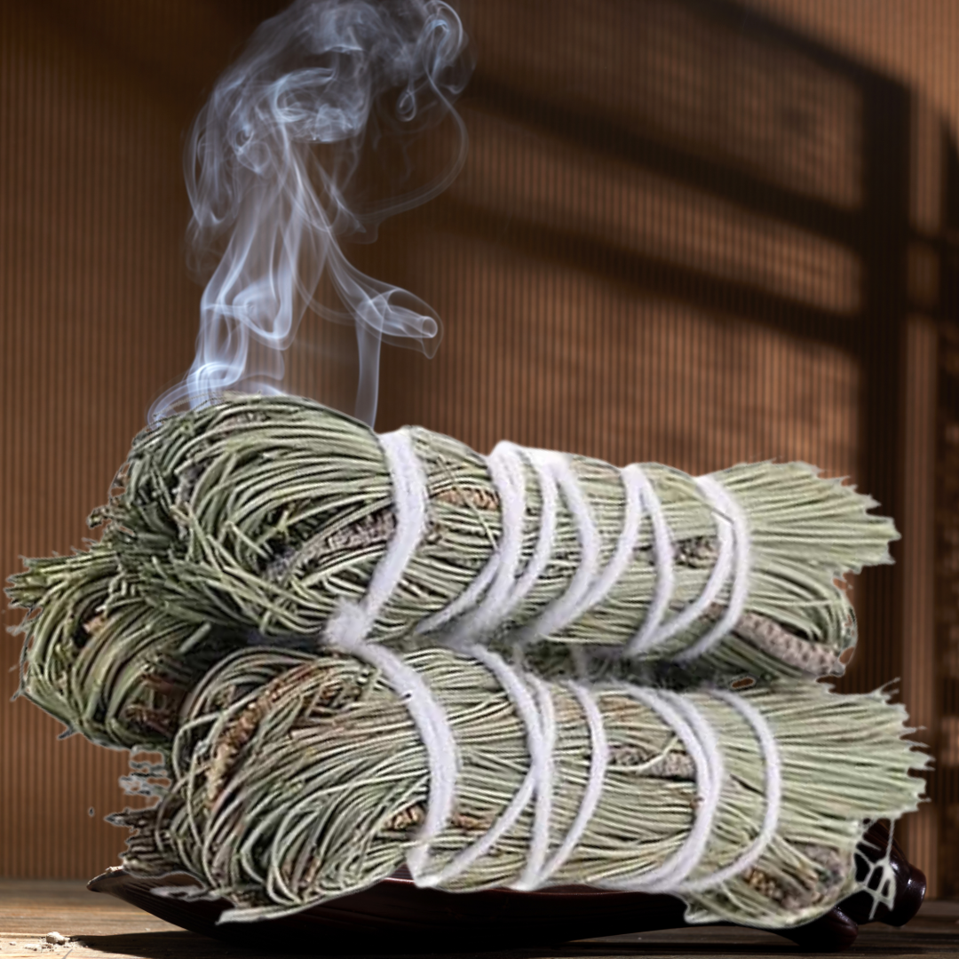 Pine Sage Stick | Grounding Energy &amp; Cleansing for Mind, Body &amp; Spirit