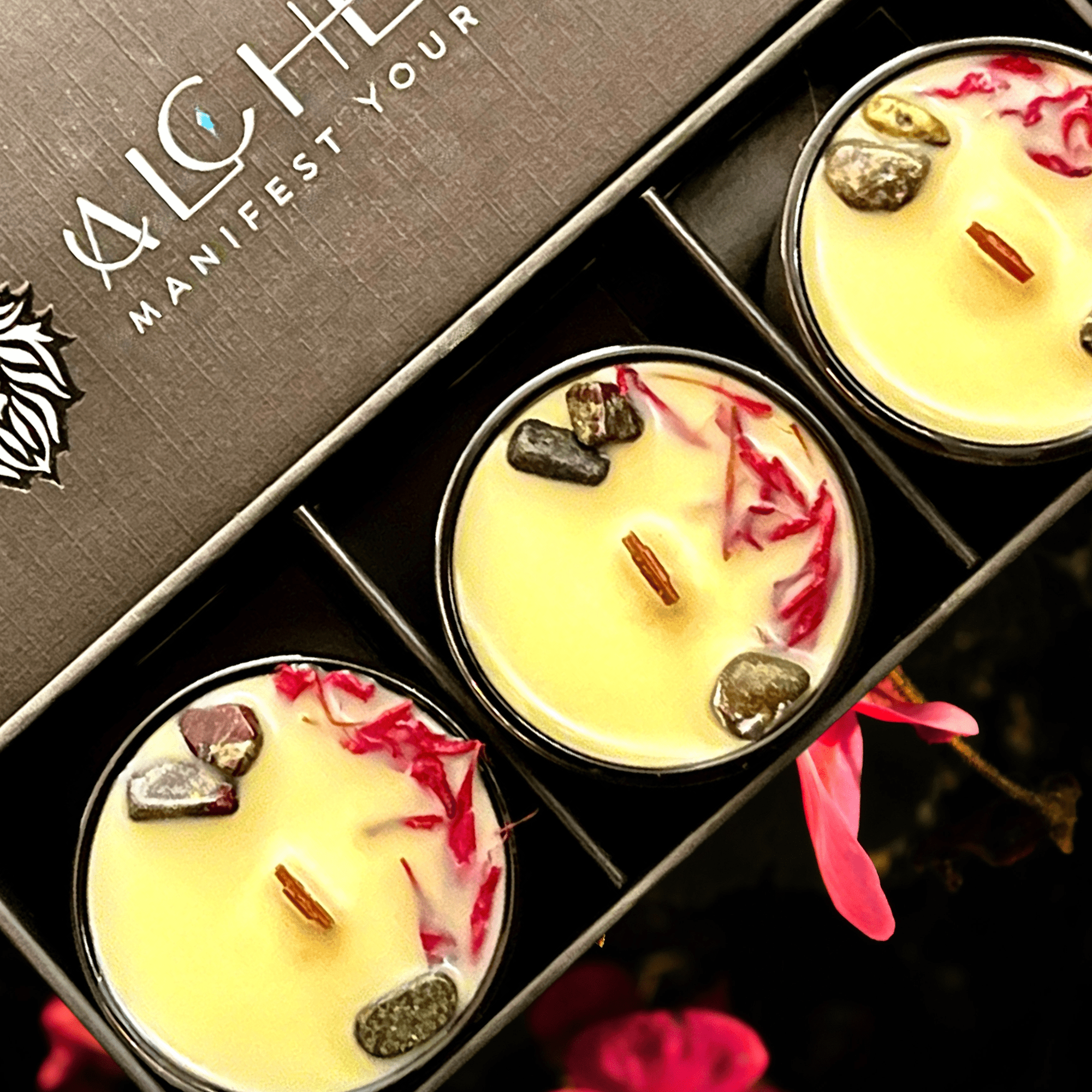 Dragon’s Kiss | Mini Intention Candle | Love, Protection &amp; Mystical Energy - The Haus Of Alchemy