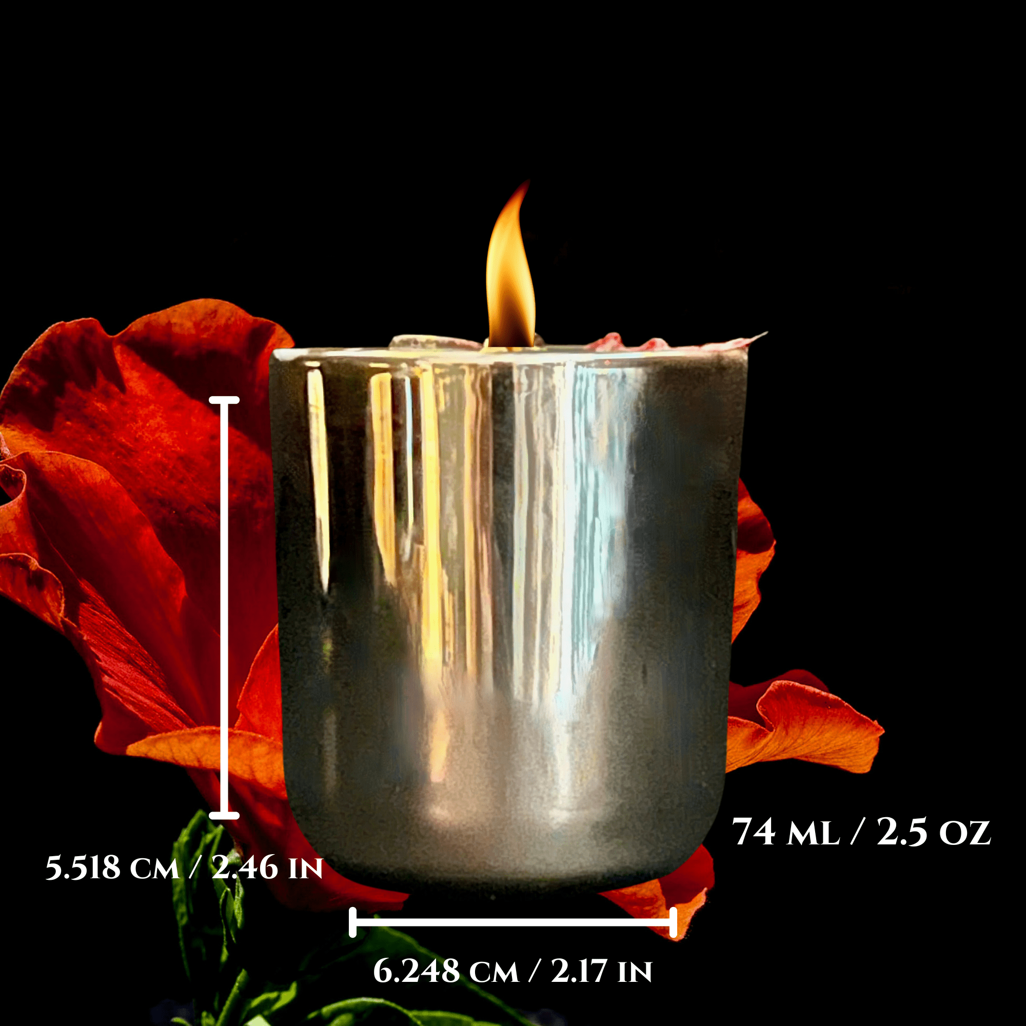 Dragon’s Kiss | Mini Intention Candle | Love, Protection &amp; Mystical Energy - The Haus Of Alchemy