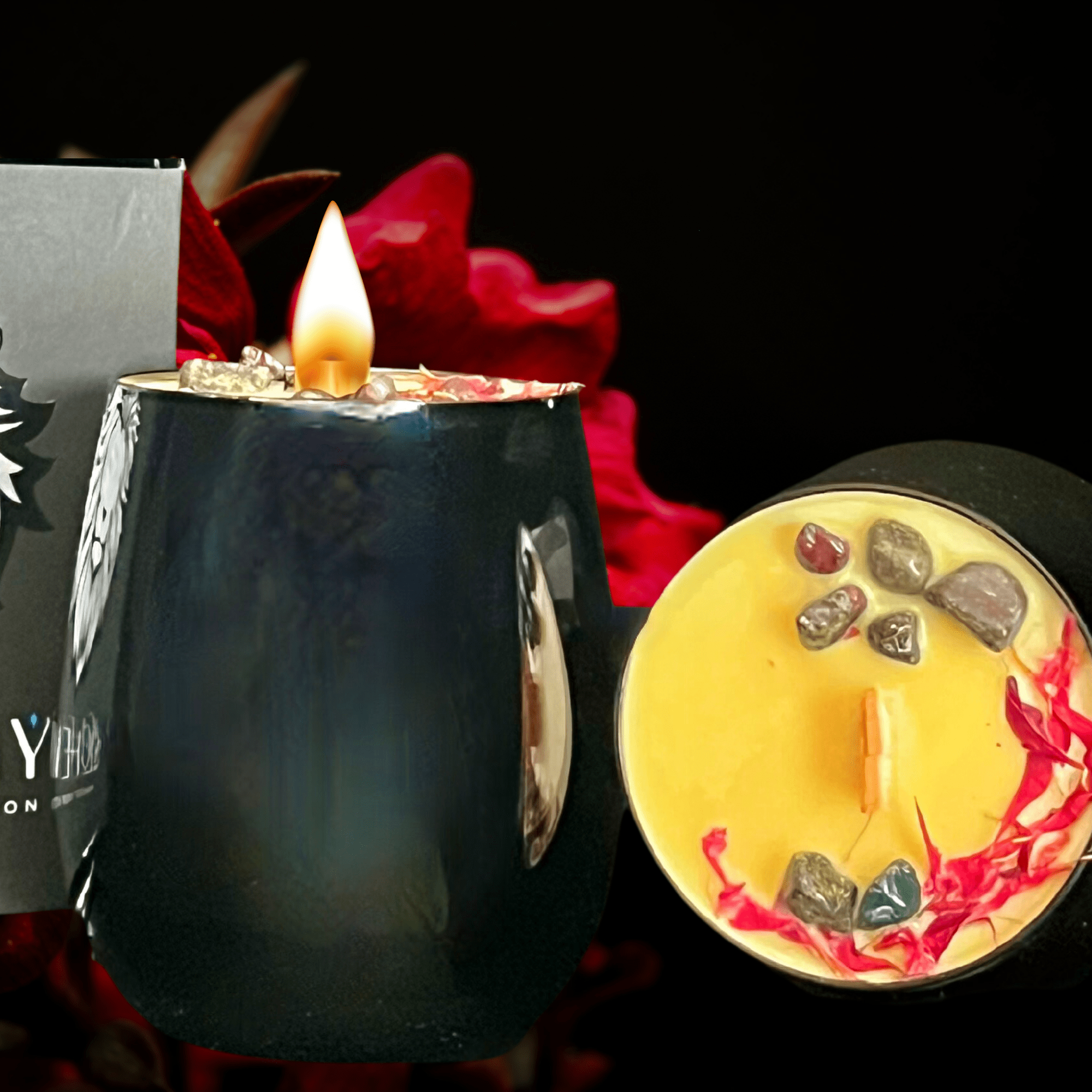 Dragon’s Kiss Intention Candle | Attract Love &amp; Protection | Spiritual Energy - The Haus Of Alchemy