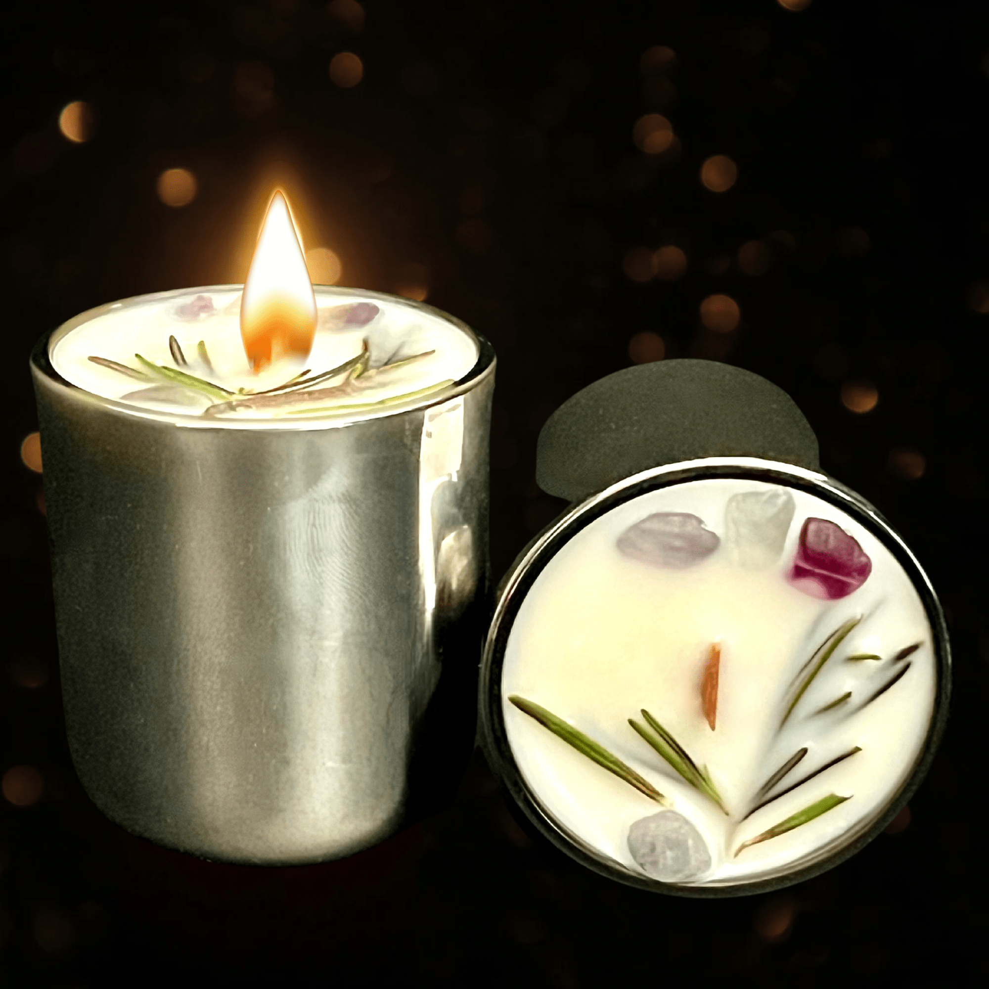 Epiphany Mini Smudge Candle - The Haus Of Alchemy