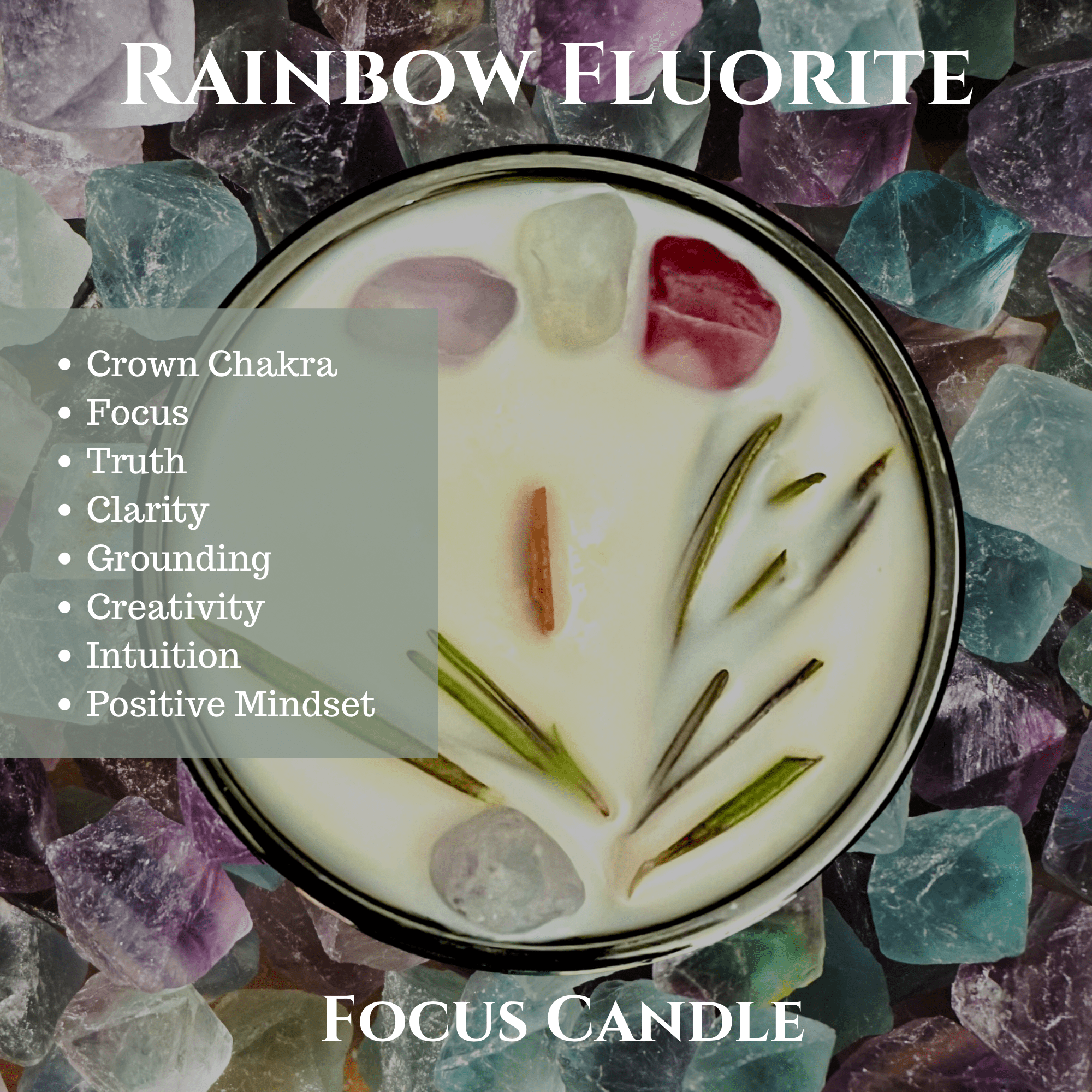 Epiphany Mini Smudge Candle - The Haus Of Alchemy