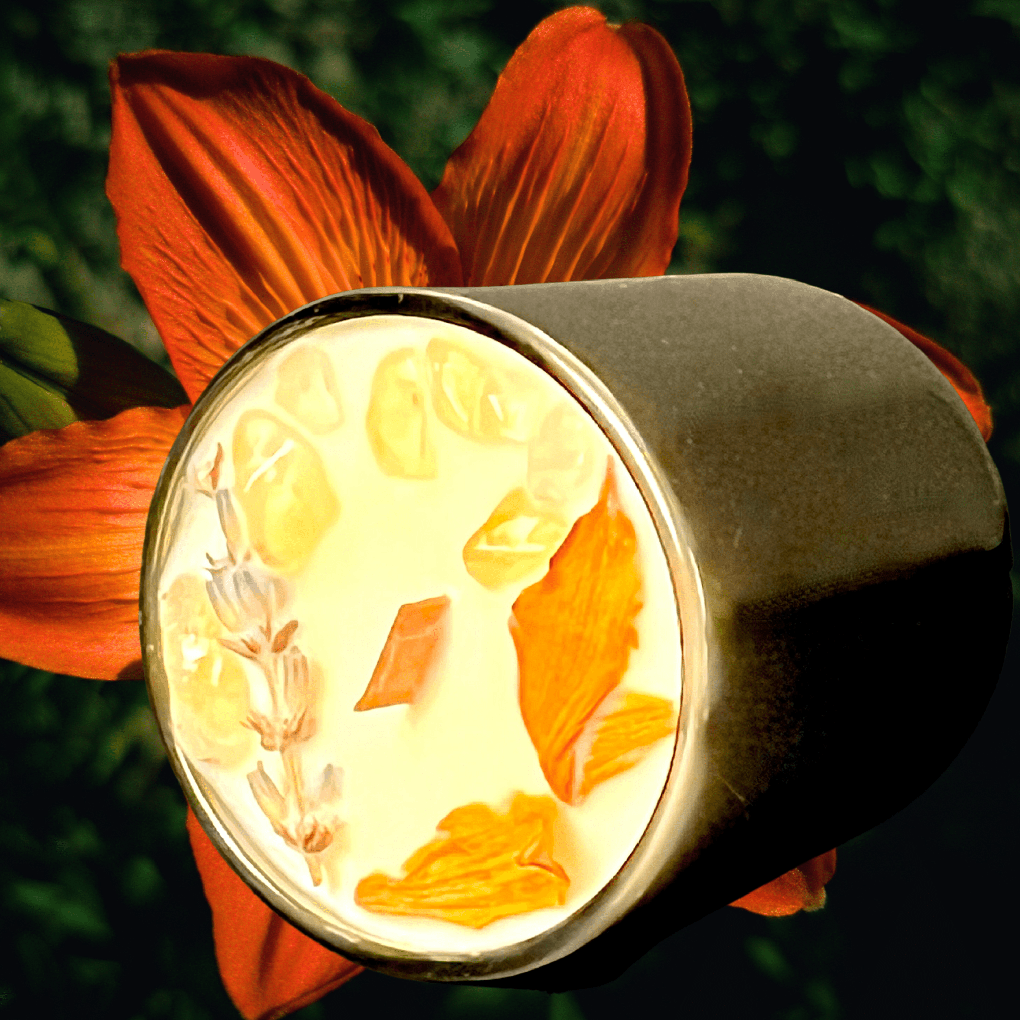 Happiness Mini Intention Candle | Joy, Positivity &amp; Good Vibes - The Haus Of Alchemy