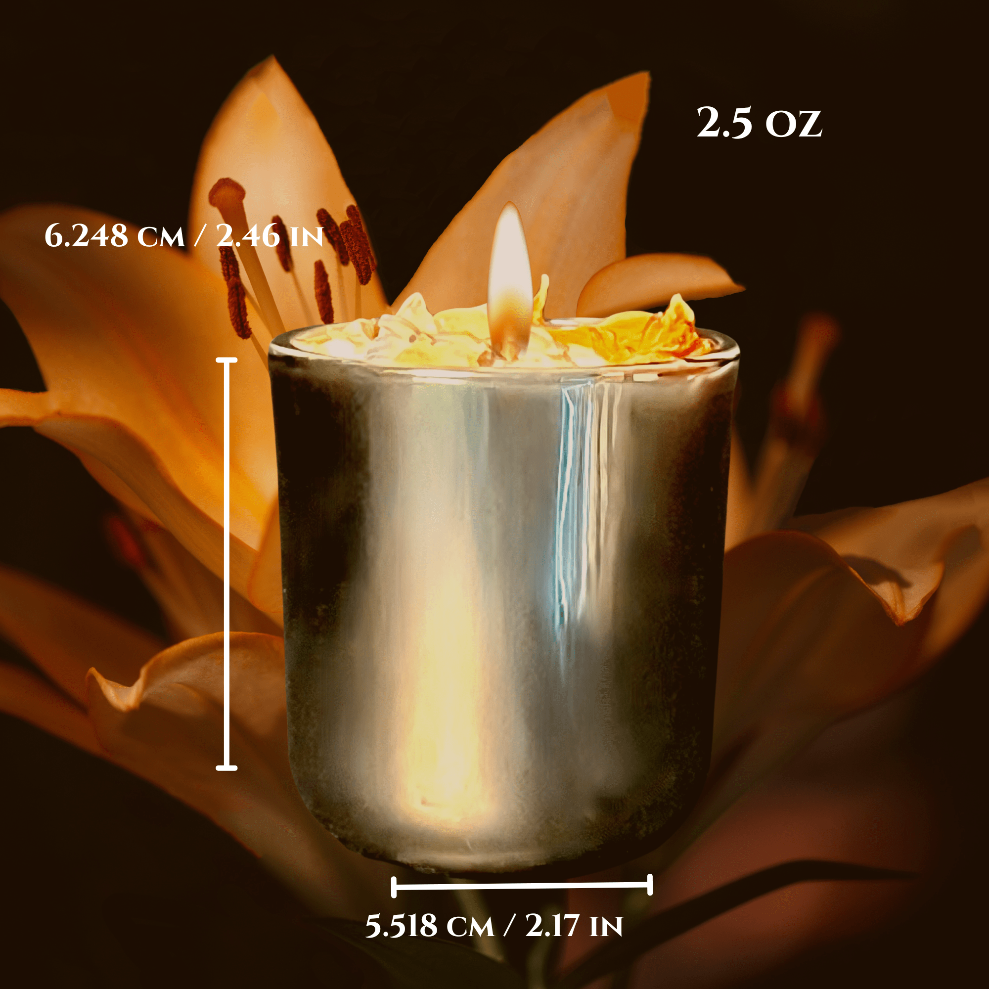Happiness Mini Intention Candle | Joy, Positivity &amp; Good Vibes - The Haus Of Alchemy