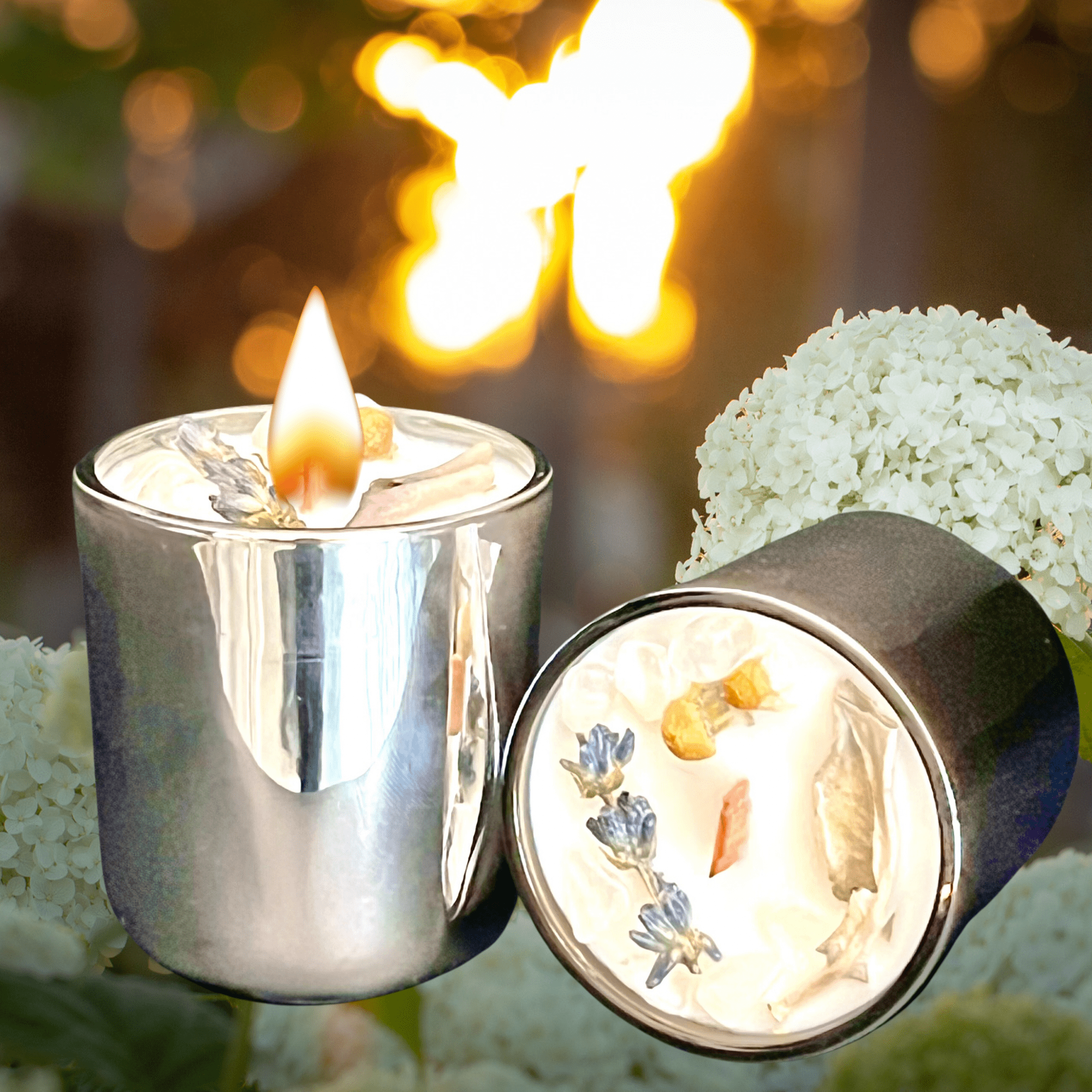Sacred Mini Smudge Candle - The Haus Of Alchemy