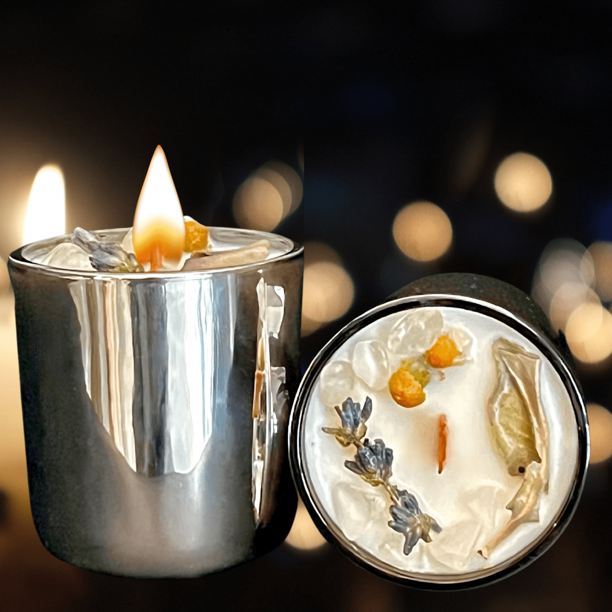 Sacred Mini Smudge Candle - The Haus Of Alchemy