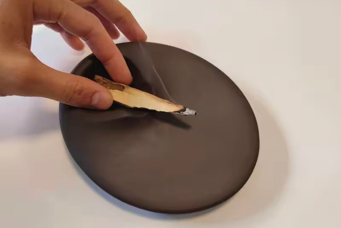 Ceramic Sage Stick &amp; Palo Santo Holder - The Haus Of Alchemy