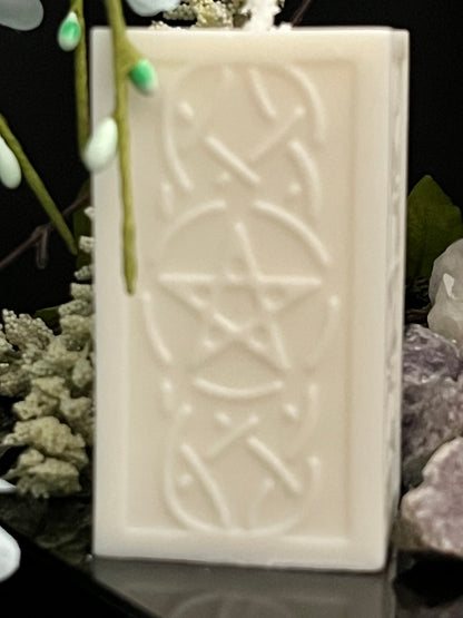 Pentacle Pillar Candle