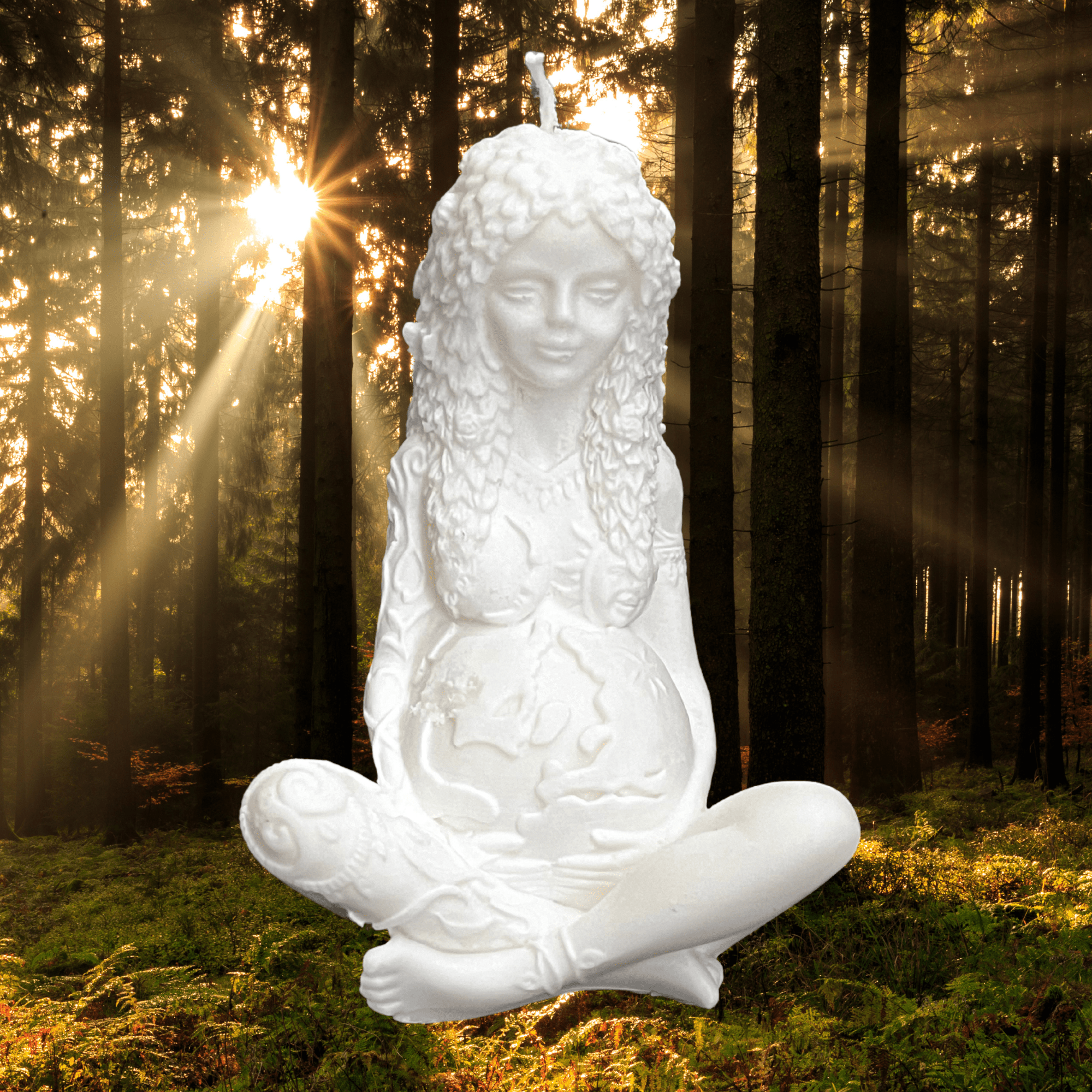 Mother Nature | Custom Figural Candle - The Haus Of Alchemy