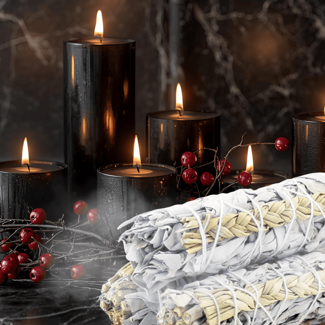 White Sage + Sweetgrass Sage Stick - The Haus Of Alchemy