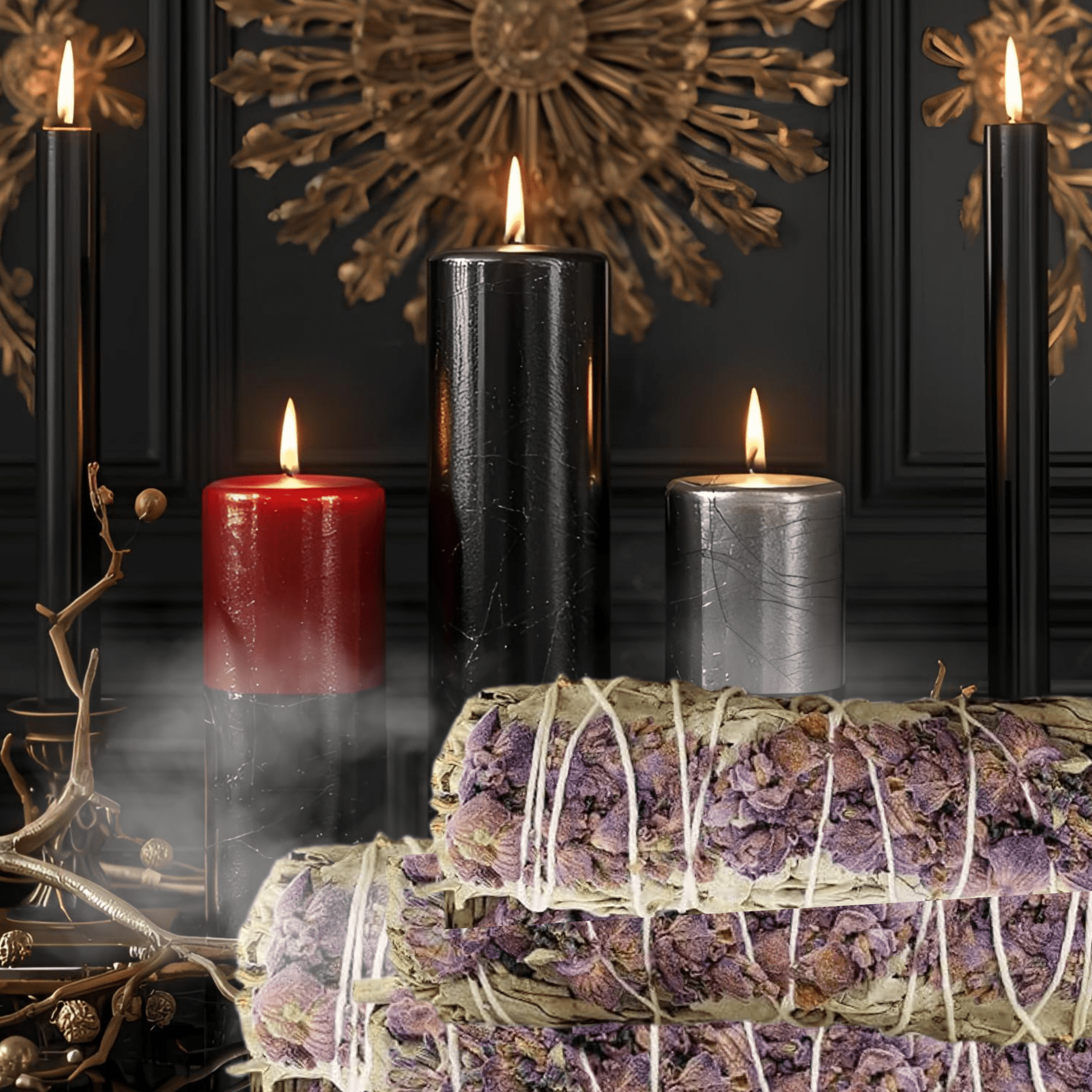 White Sage + Lavender Sage Stick - The Haus Of Alchemy