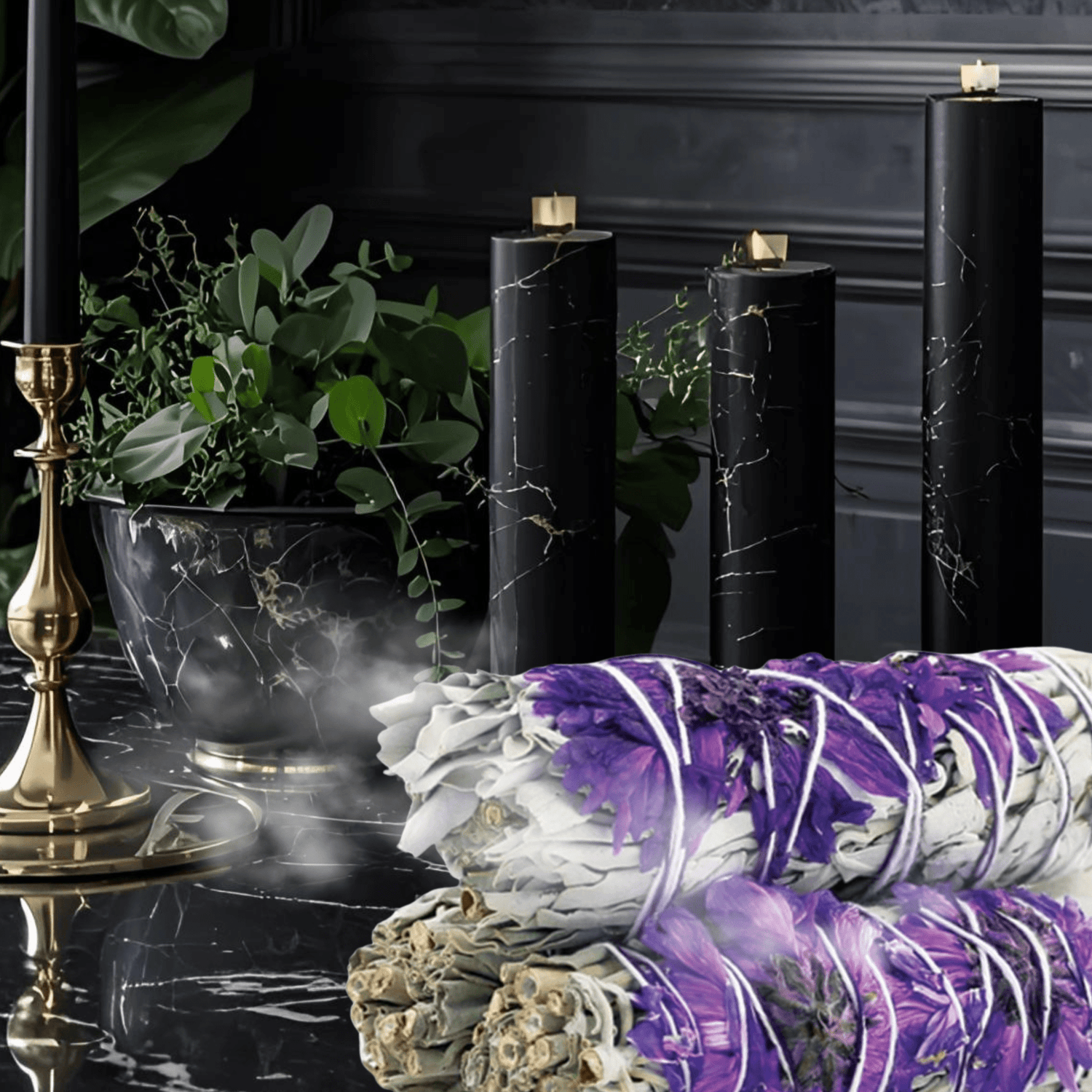 Purple Haze Sage Stick - The Haus Of Alchemy