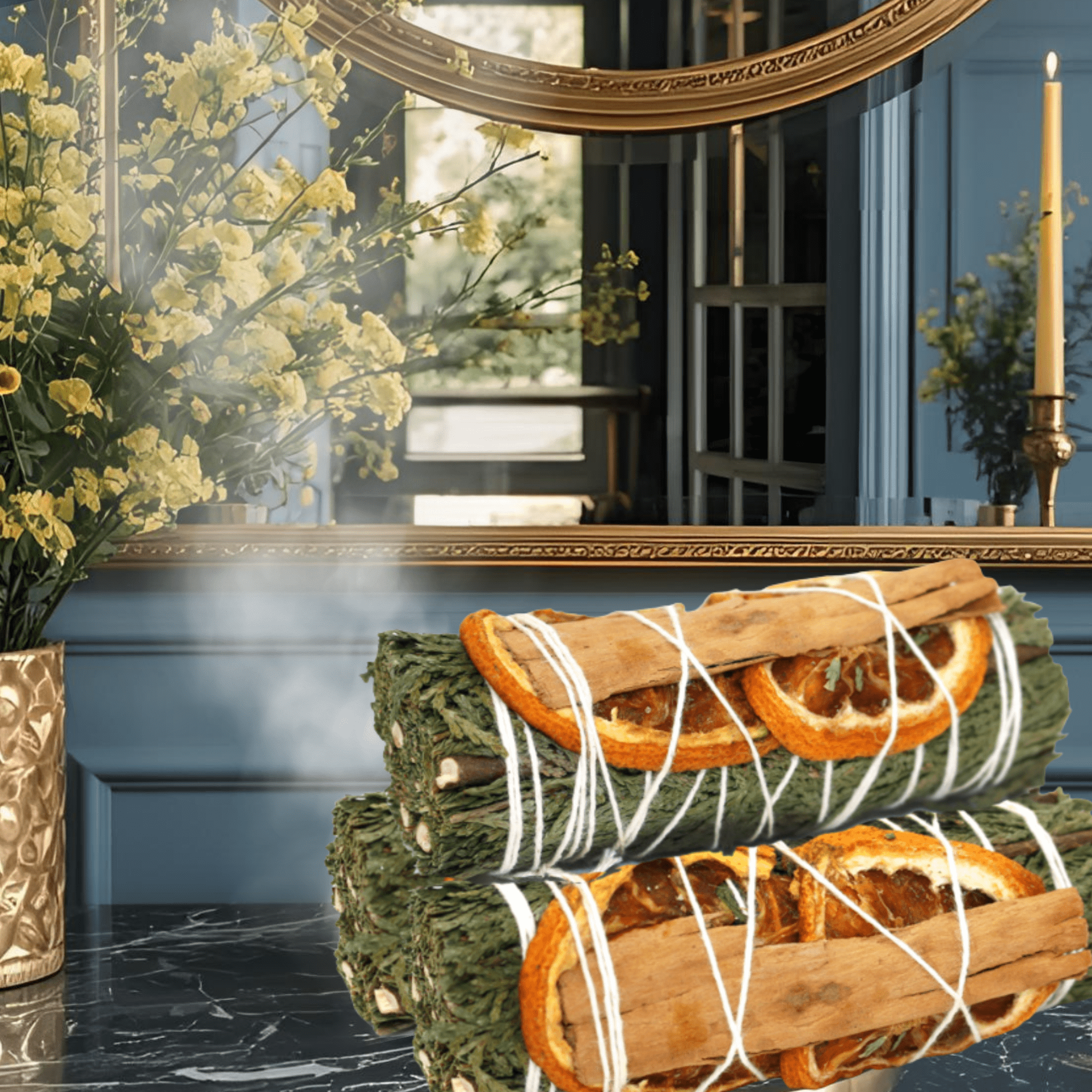 Autumn Harvest Sage Stick - The Haus Of Alchemy