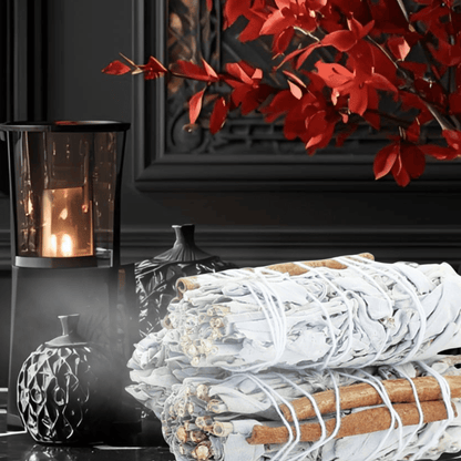 White Sage + Cinnamon Sage Stick - The Haus Of Alchemy