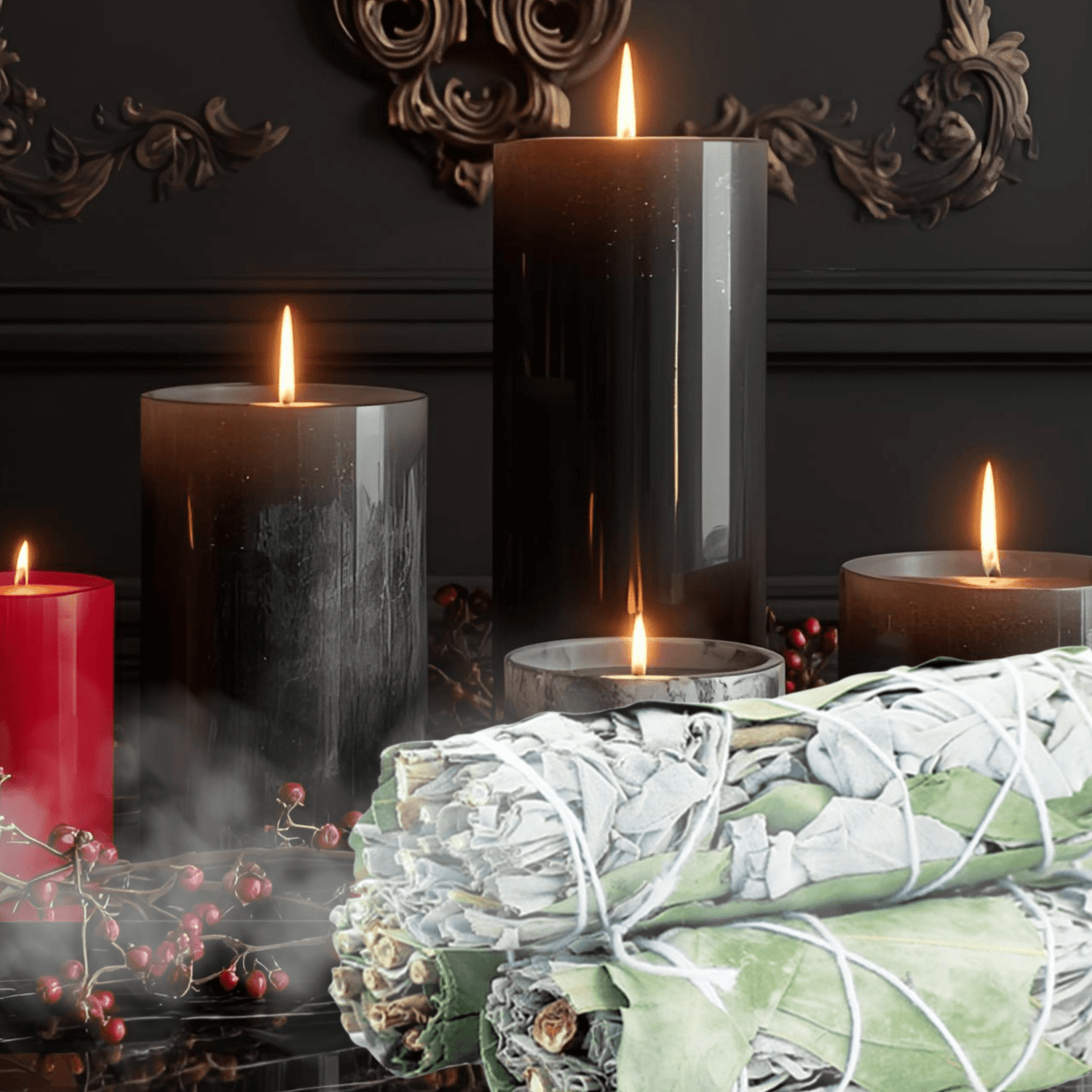 White Sage + Eucalyptus Sage Stick - The Haus Of Alchemy