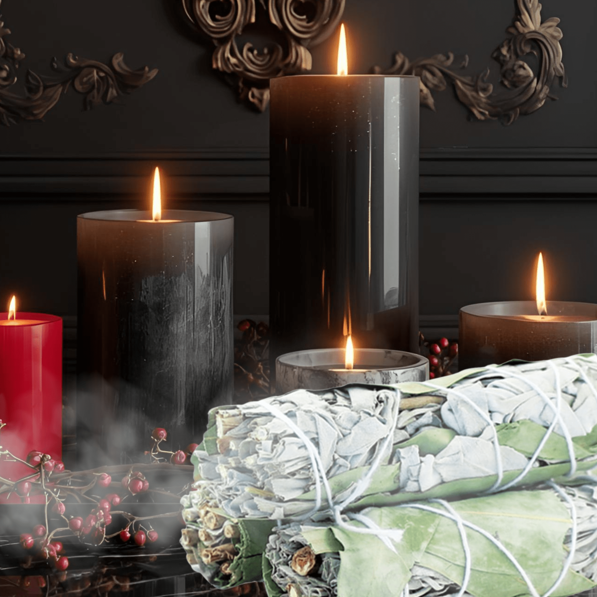 White Sage + Eucalyptus Sage Stick - The Haus Of Alchemy