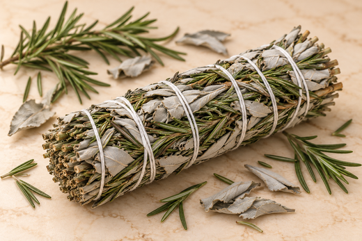 White Sage + Rosemary Sage Stick