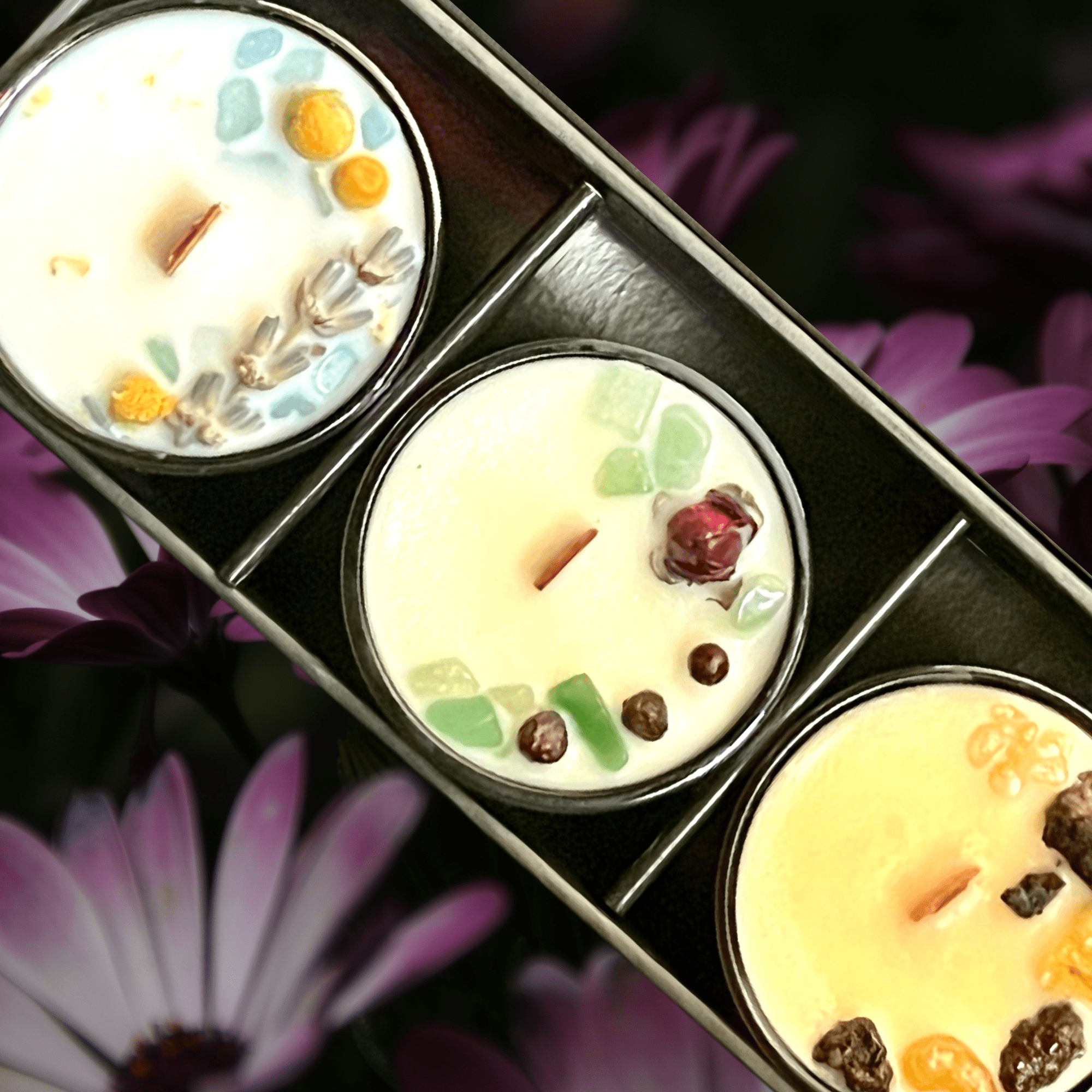 Zen Equilibrium Mini Candle Set - The Haus Of Alchemy