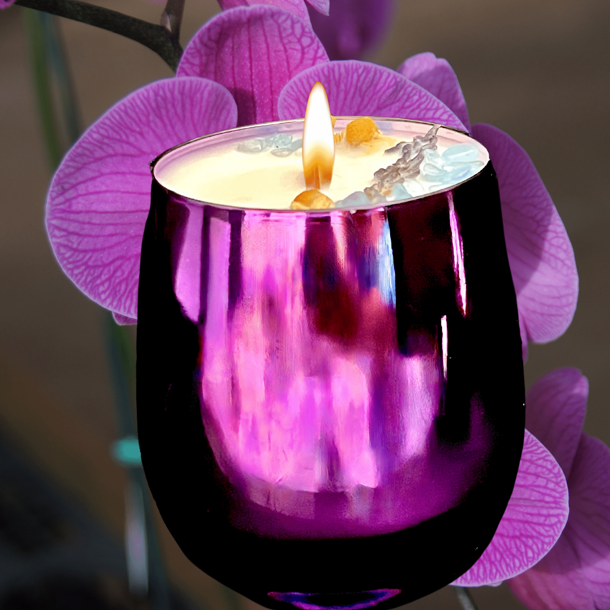 Sándman Intention Candle | Sleep &amp; Stress Relief - The Haus Of Alchemy