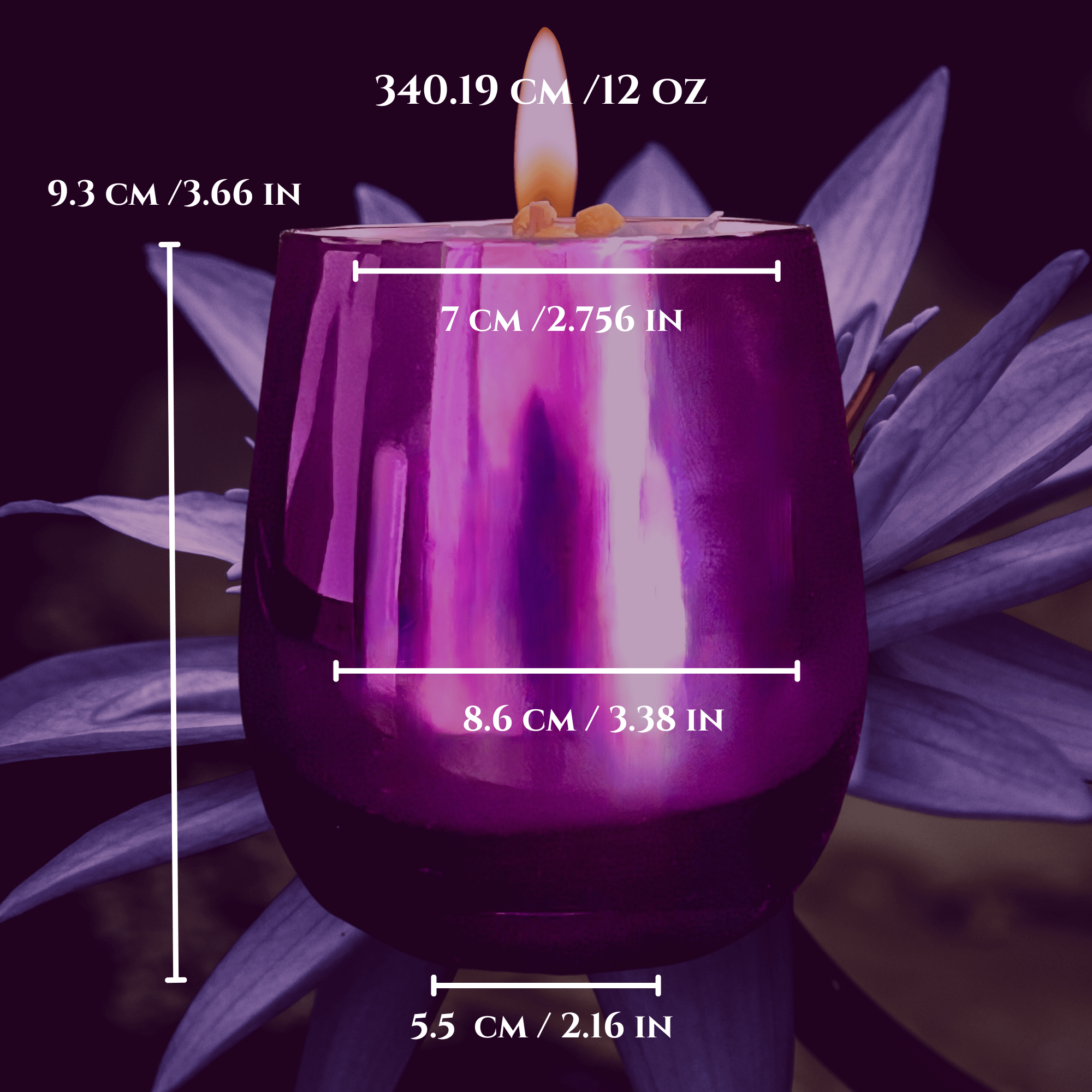 Sándman Intention Candle | Sleep &amp; Stress Relief - The Haus Of Alchemy