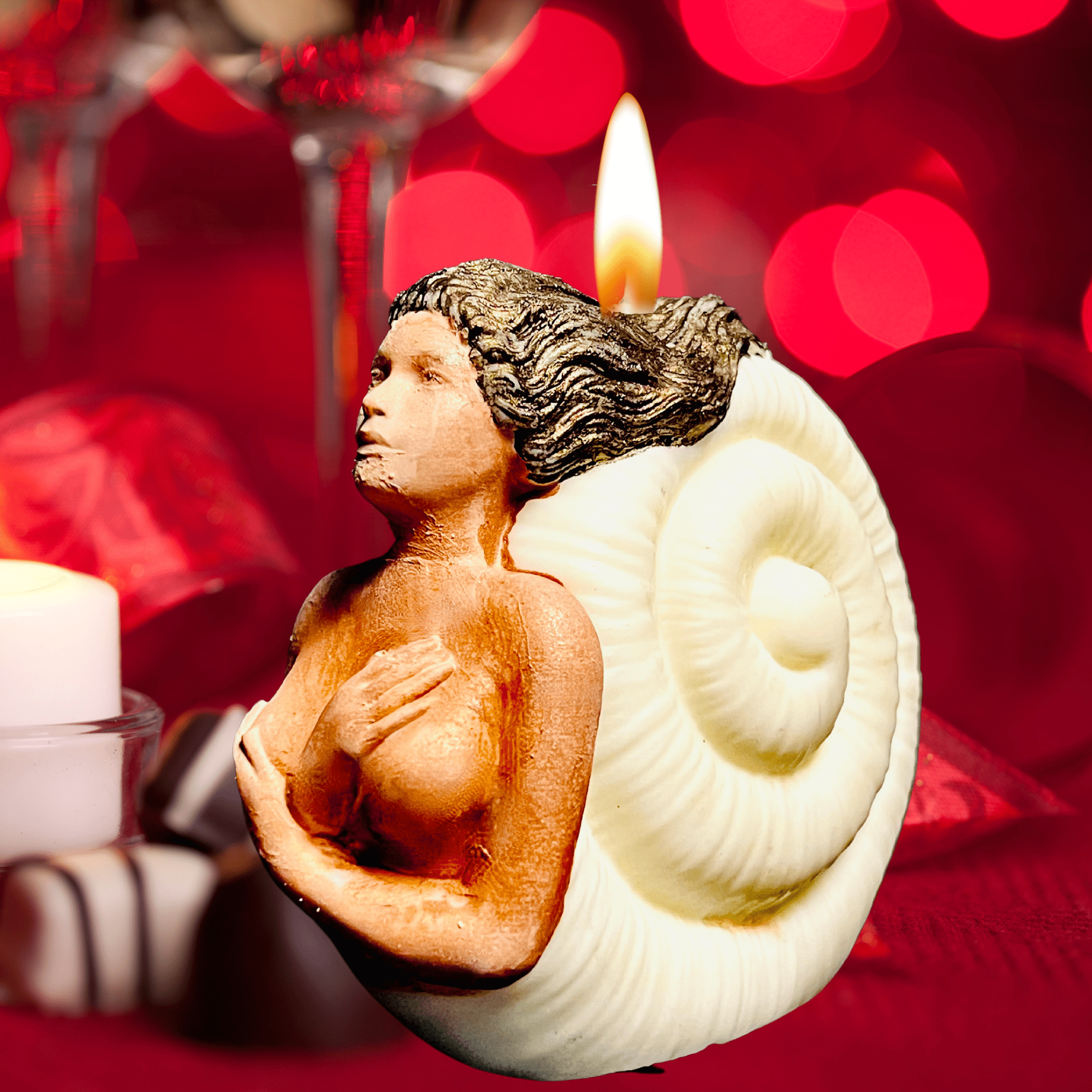 Siren | Custom Figural Candle - The Haus Of Alchemy