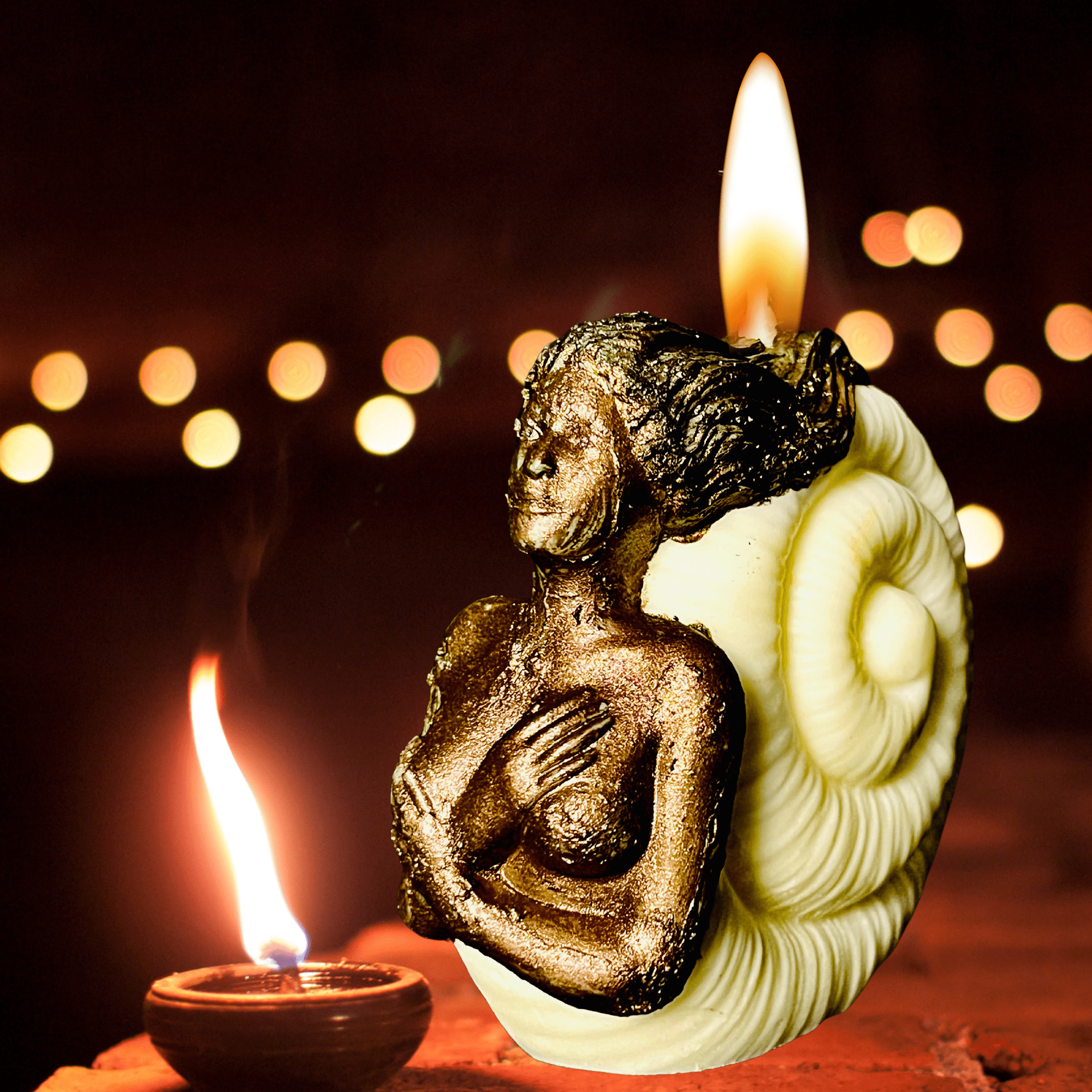 Siren | Custom Figural Candle - The Haus Of Alchemy