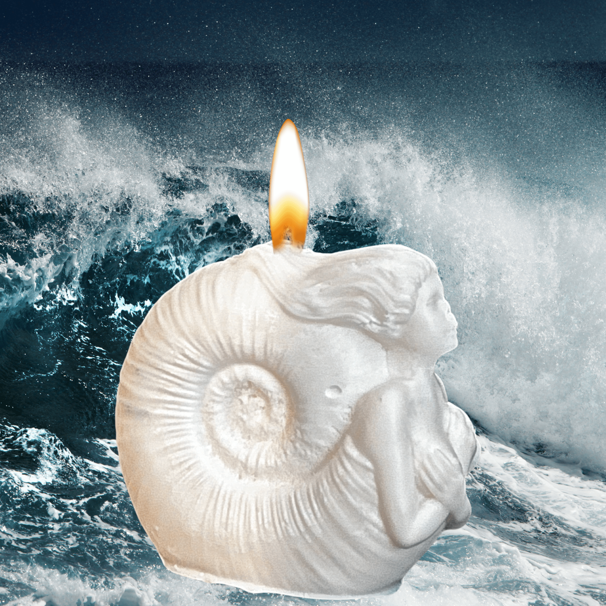 Siren | Custom Figural Candle - The Haus Of Alchemy