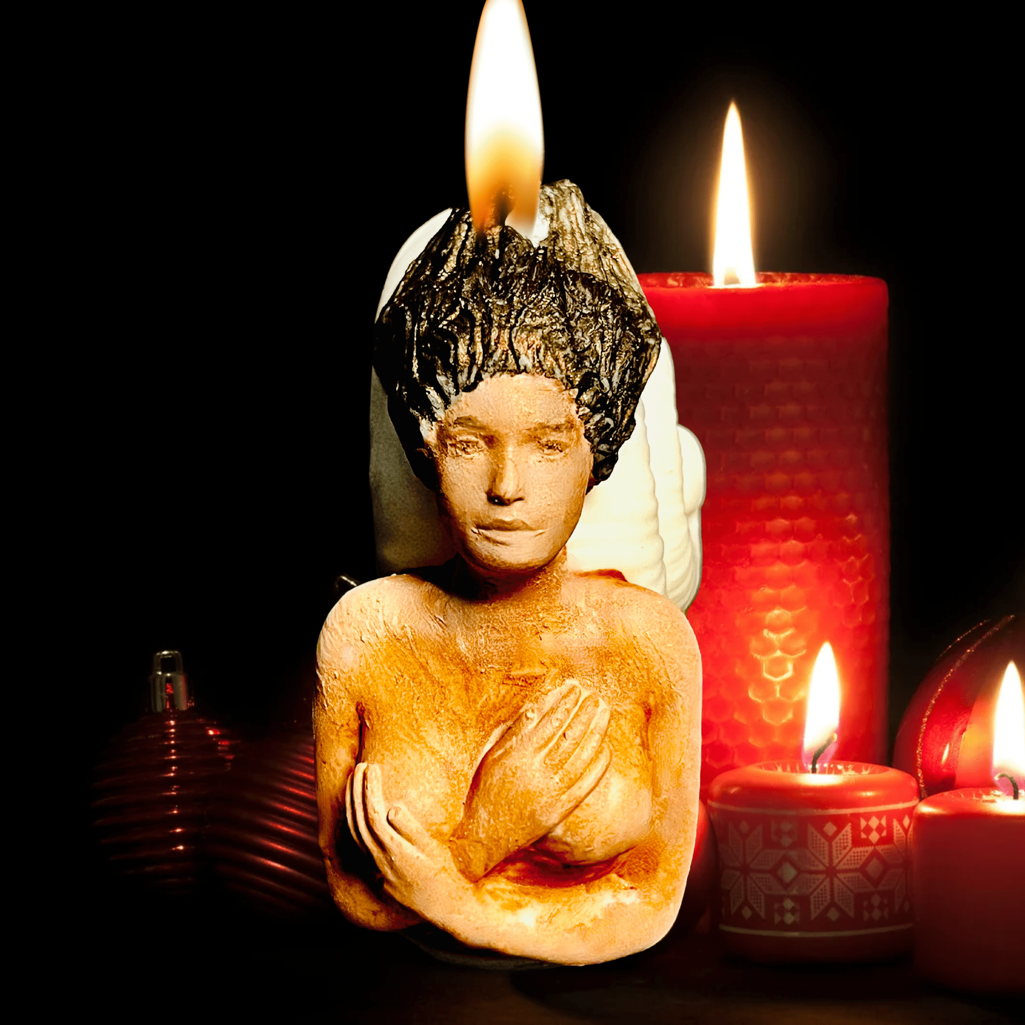 Siren | Custom Figural Candle - The Haus Of Alchemy