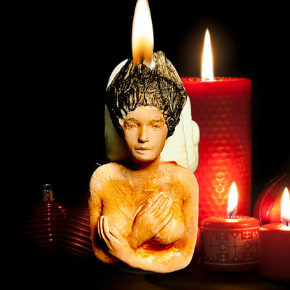 Seaborn Siren Figural Candle