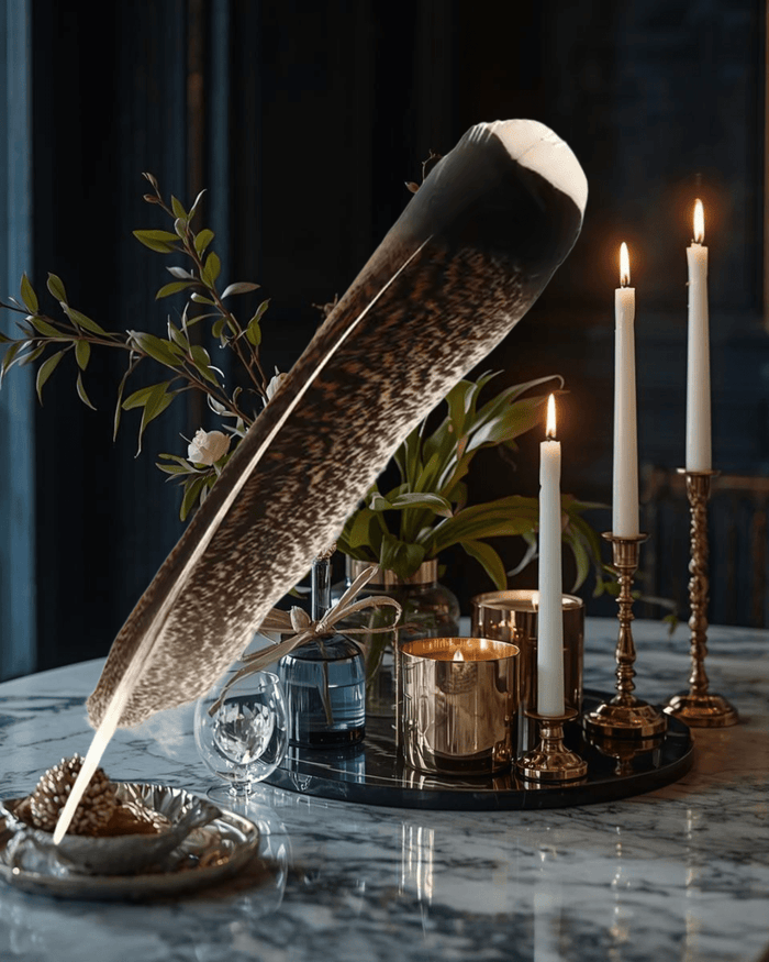 Natural Turkey Feathers - Haus Of Alchemy