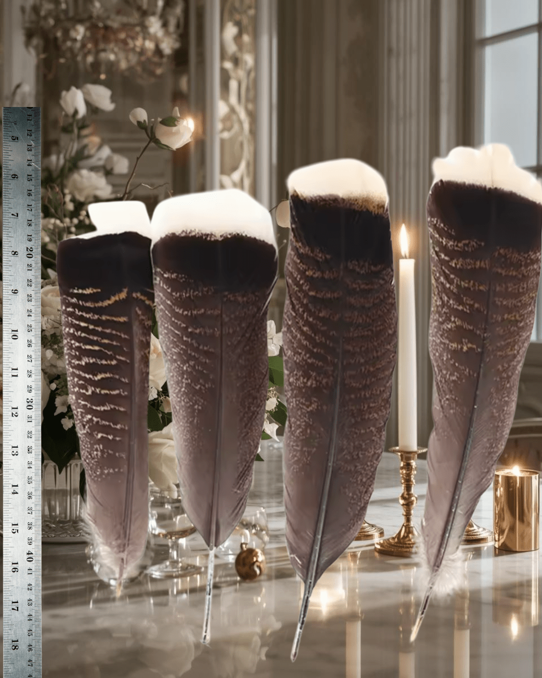 Natural Turkey Feathers - Haus Of Alchemy