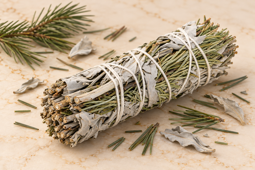 White Sage + Pine Sage Stick