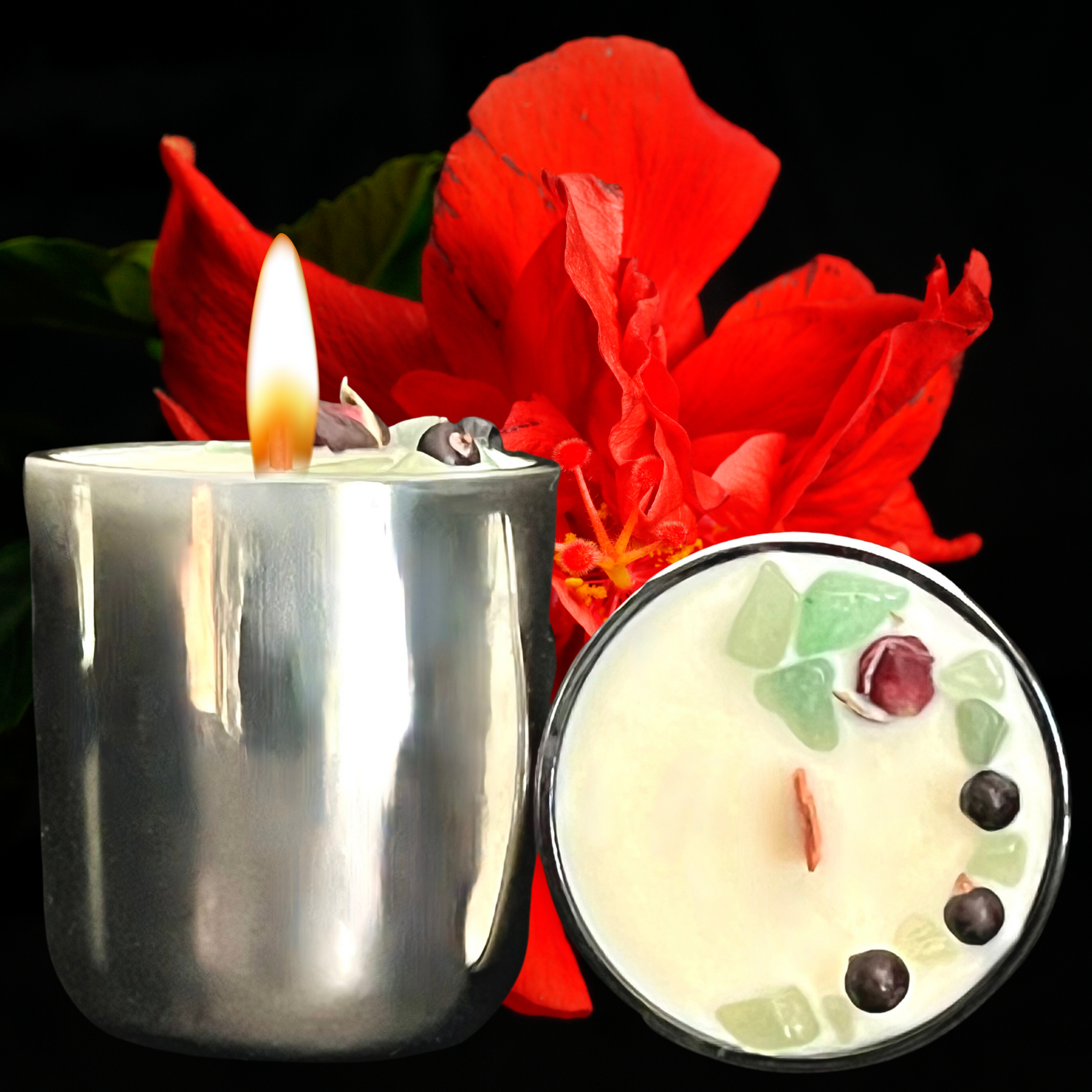 Yin Yang Mini Intention Candle | Balance Masculine &amp; Feminine