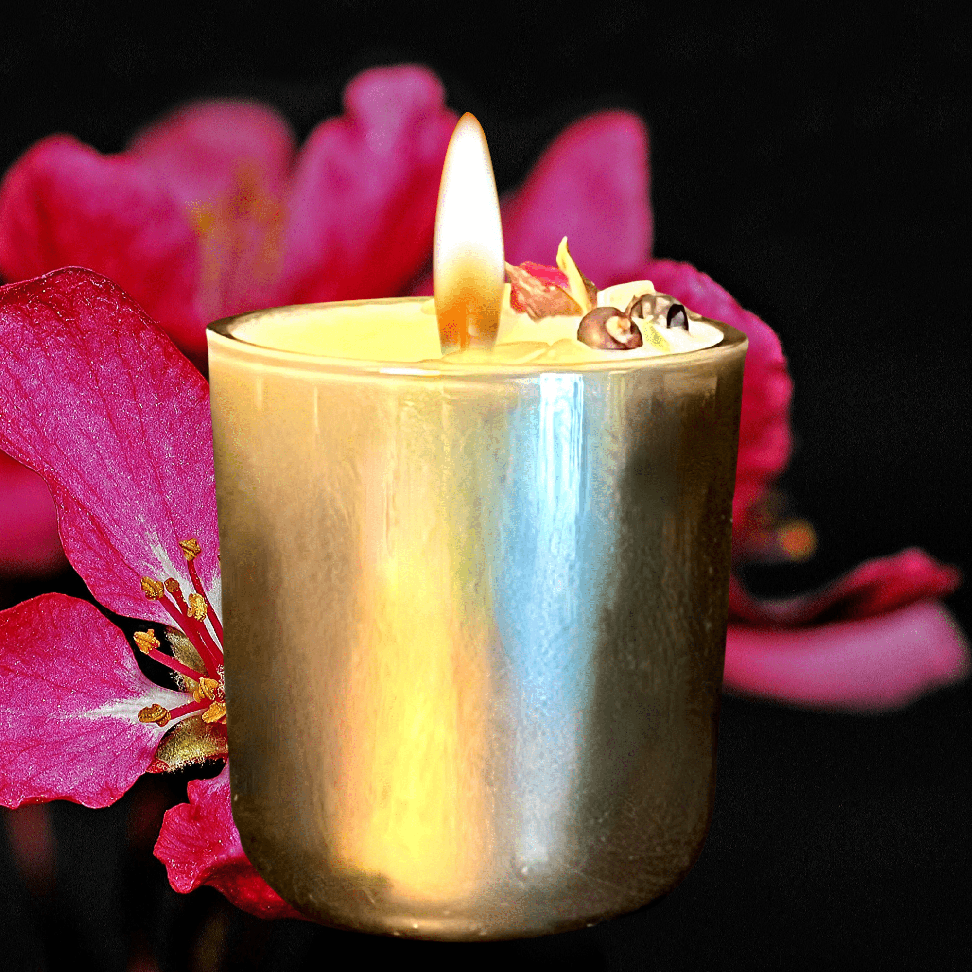Yin Yang Mini Intention Candle | Balance Masculine &amp; Feminine - The Haus Of Alchemy