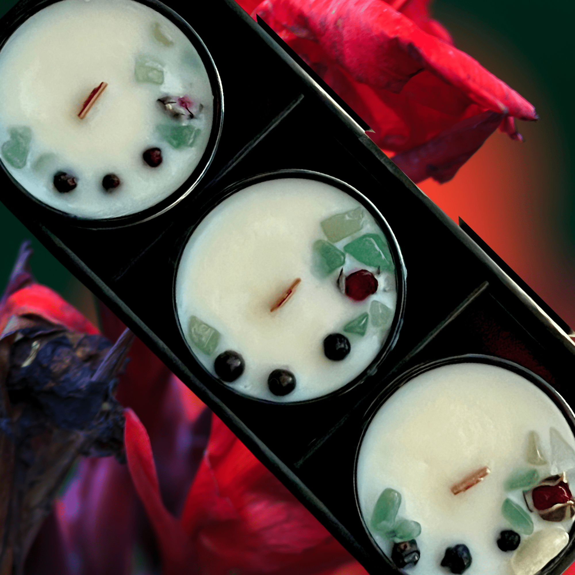 Yin Yang Mini Intention Candle | Balance Masculine &amp; Feminine - The Haus Of Alchemy