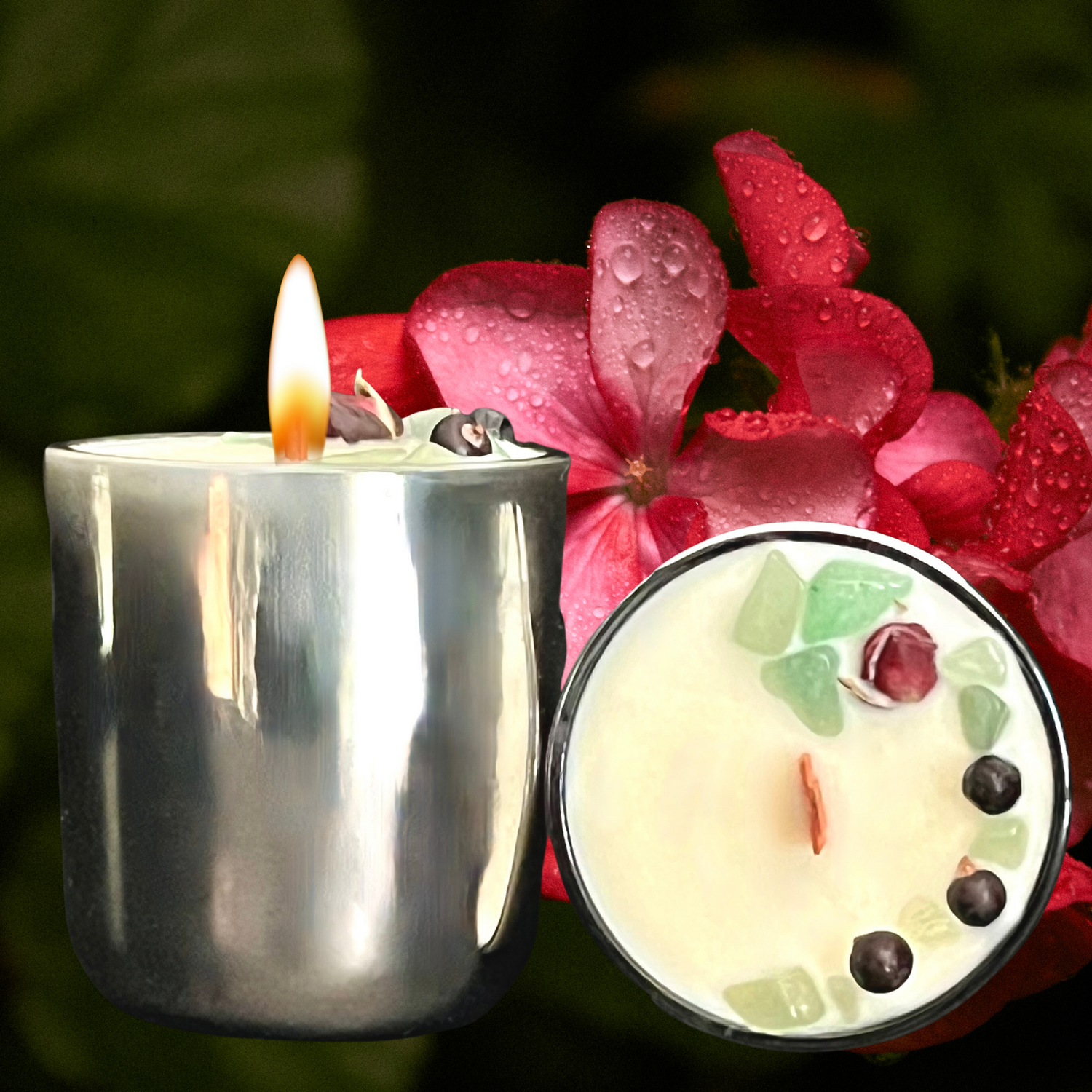 Yin Yang Mini Intention Candle | Balance Masculine &amp; Feminine